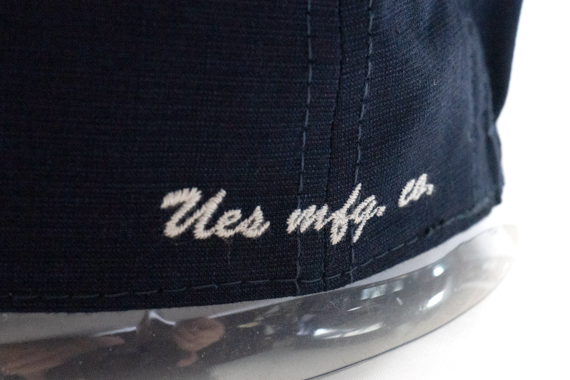 UES "A Happy Day" Indigo Dyed Poplin Baseball Cap (55th Anniversary Limited)