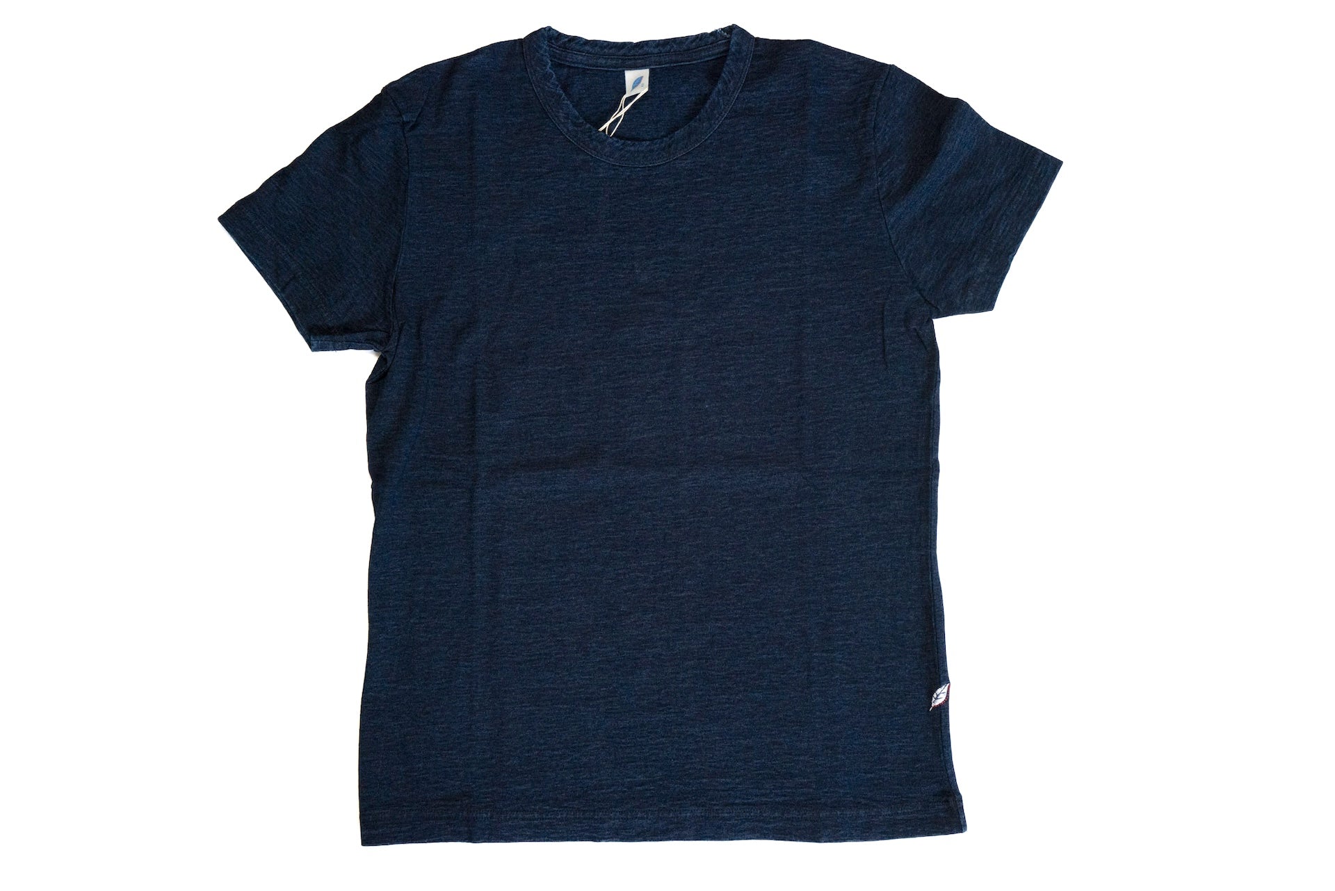 Pure Blue Japan 6.5oz "Signature" Indigo Dyed Tee (Grand Indigo)