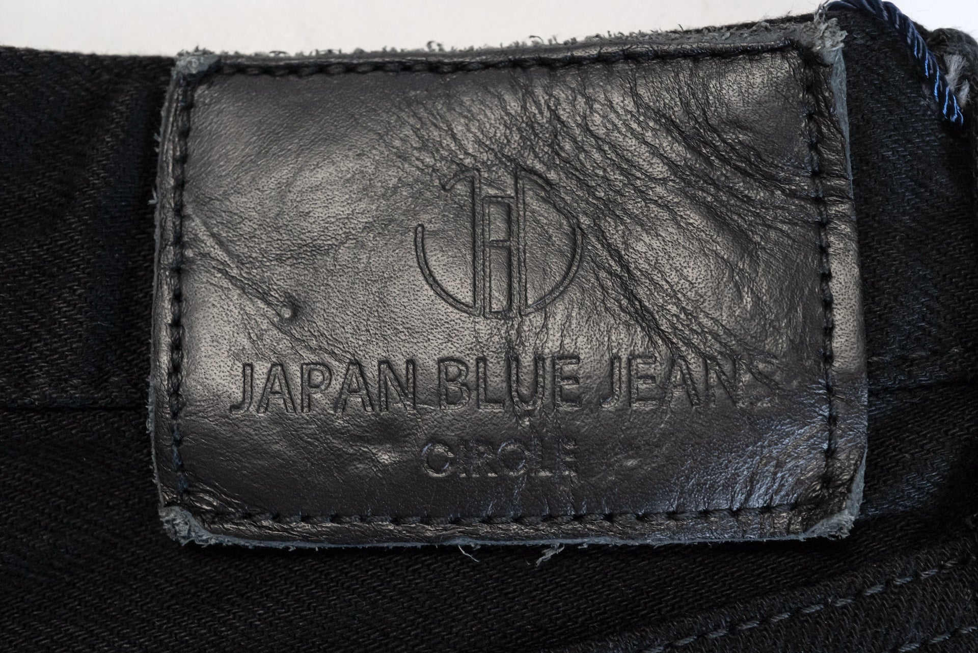Japan Blue 14oz Double Black 'Circle' Denim (Slim Tapered Fit)