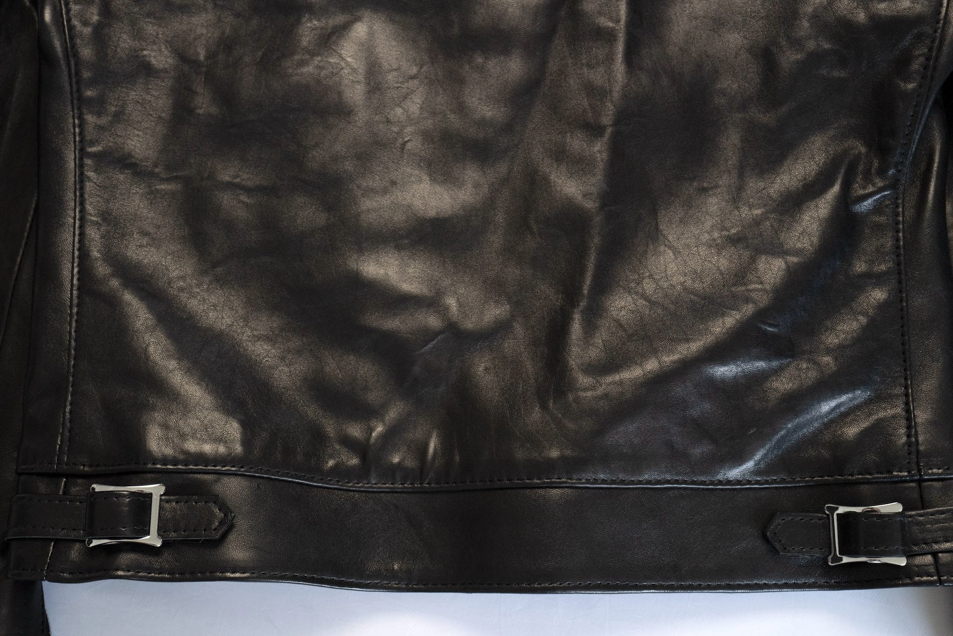 Lewis Leathers 551S “Dominator” Slim-Fit Sheepskin Jacket (Black)