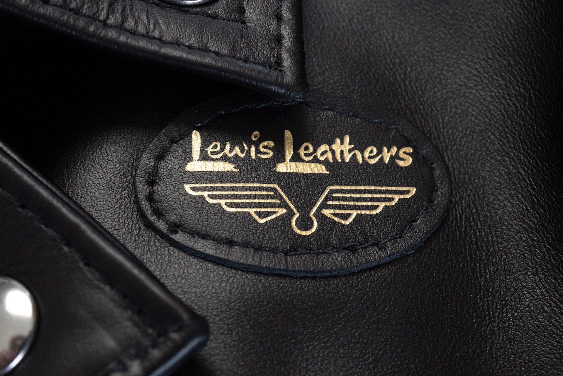 Lewis Leathers Black Horsehide 'Lightning' 391T Jacket (Tight Fit)