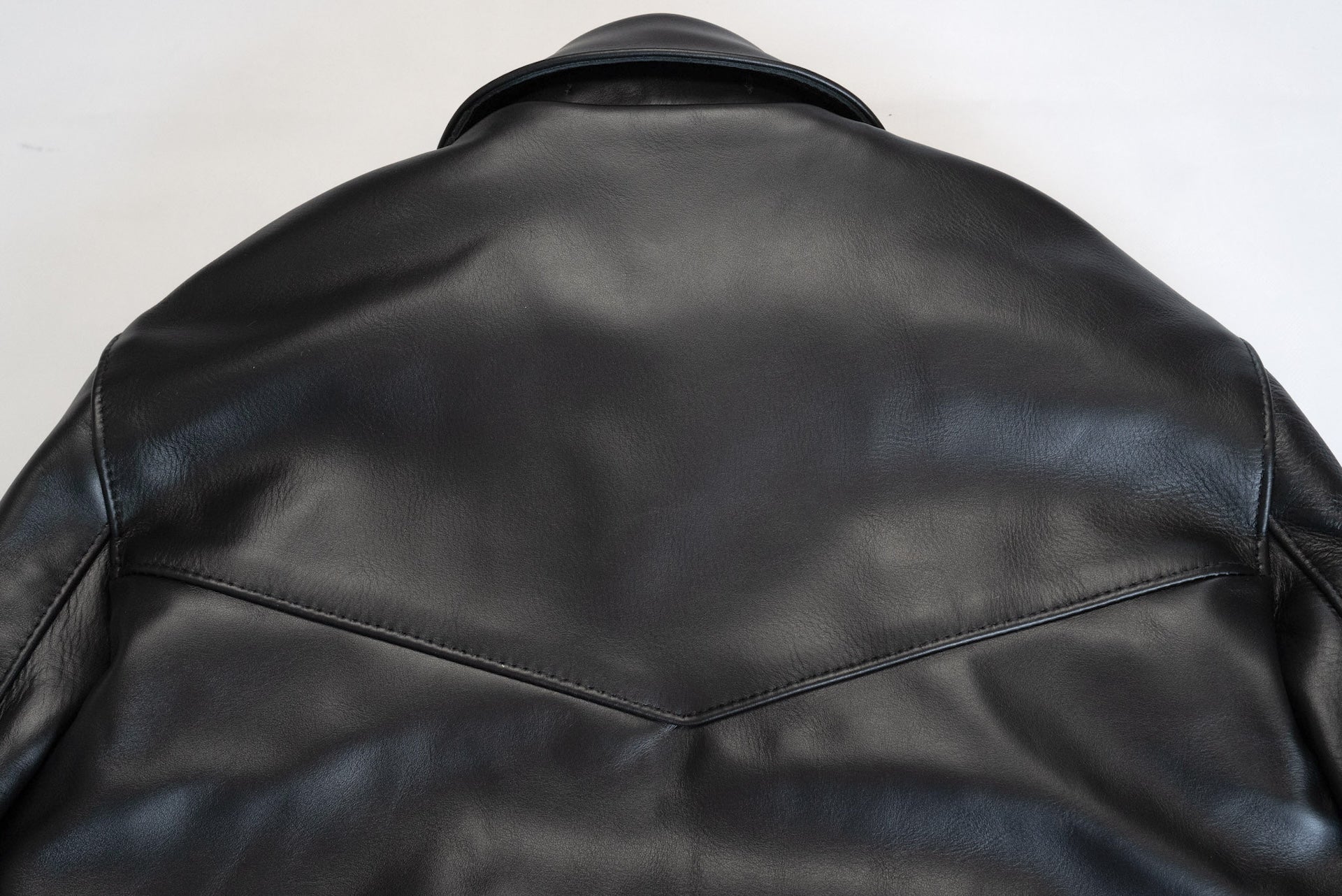Lewis Leathers Black Horsehide 'Lightning' 391T Jacket (Tight Fit)