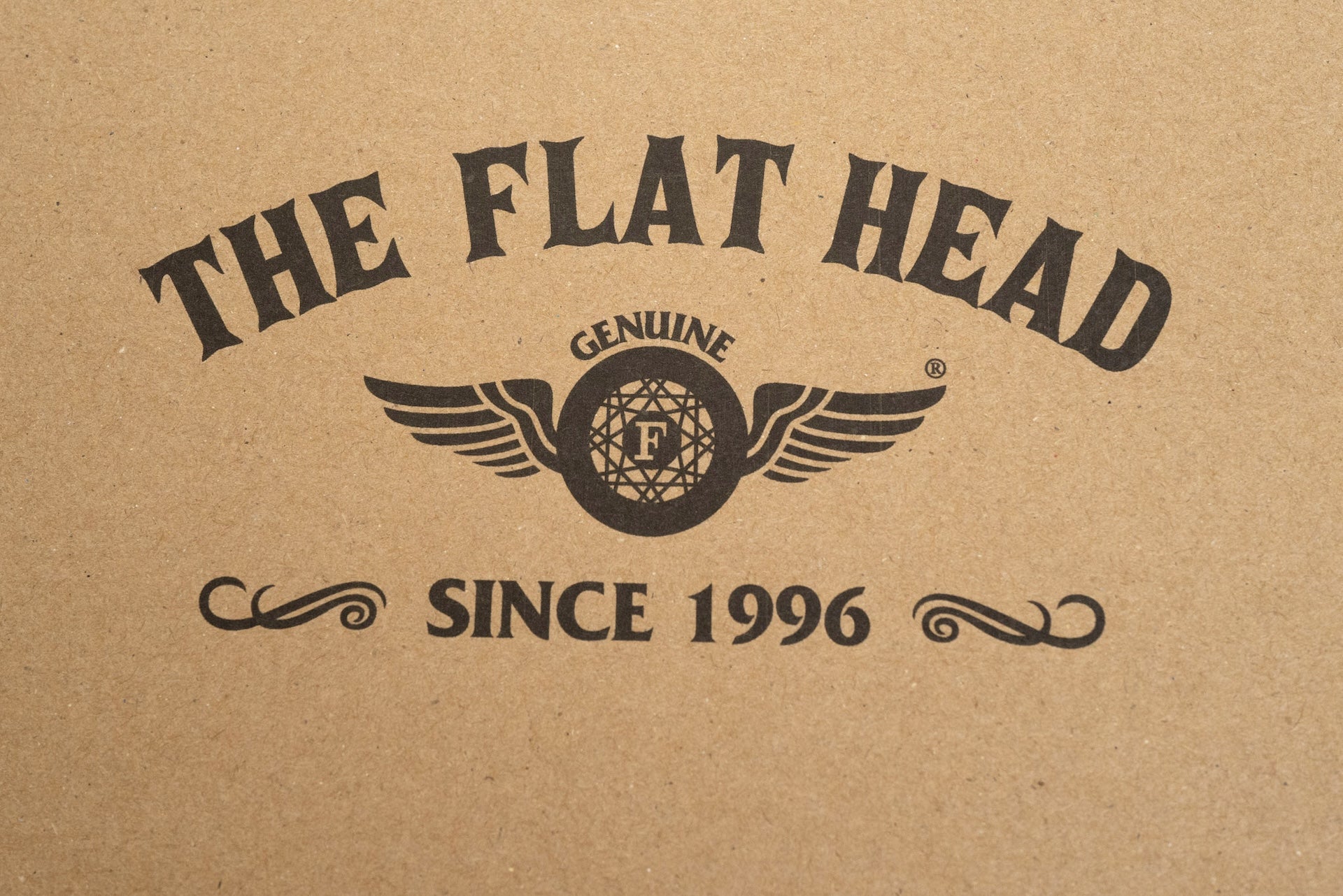 The Flat Head "Flying Wheel" Cowhide Sneakers (Black)