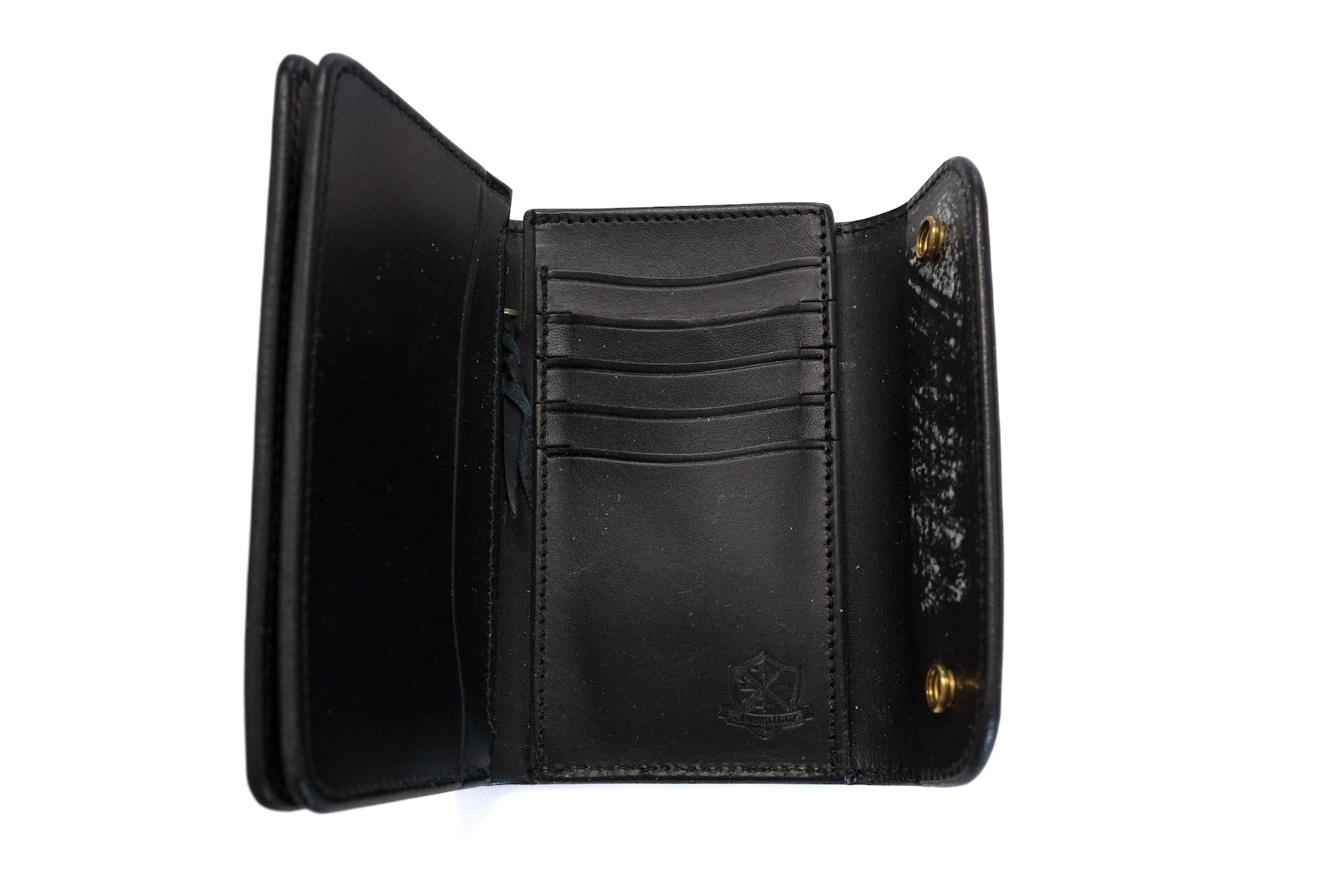 Inception by Accel Company 'Bridle Cowhide' Middle Wallets (Brown)