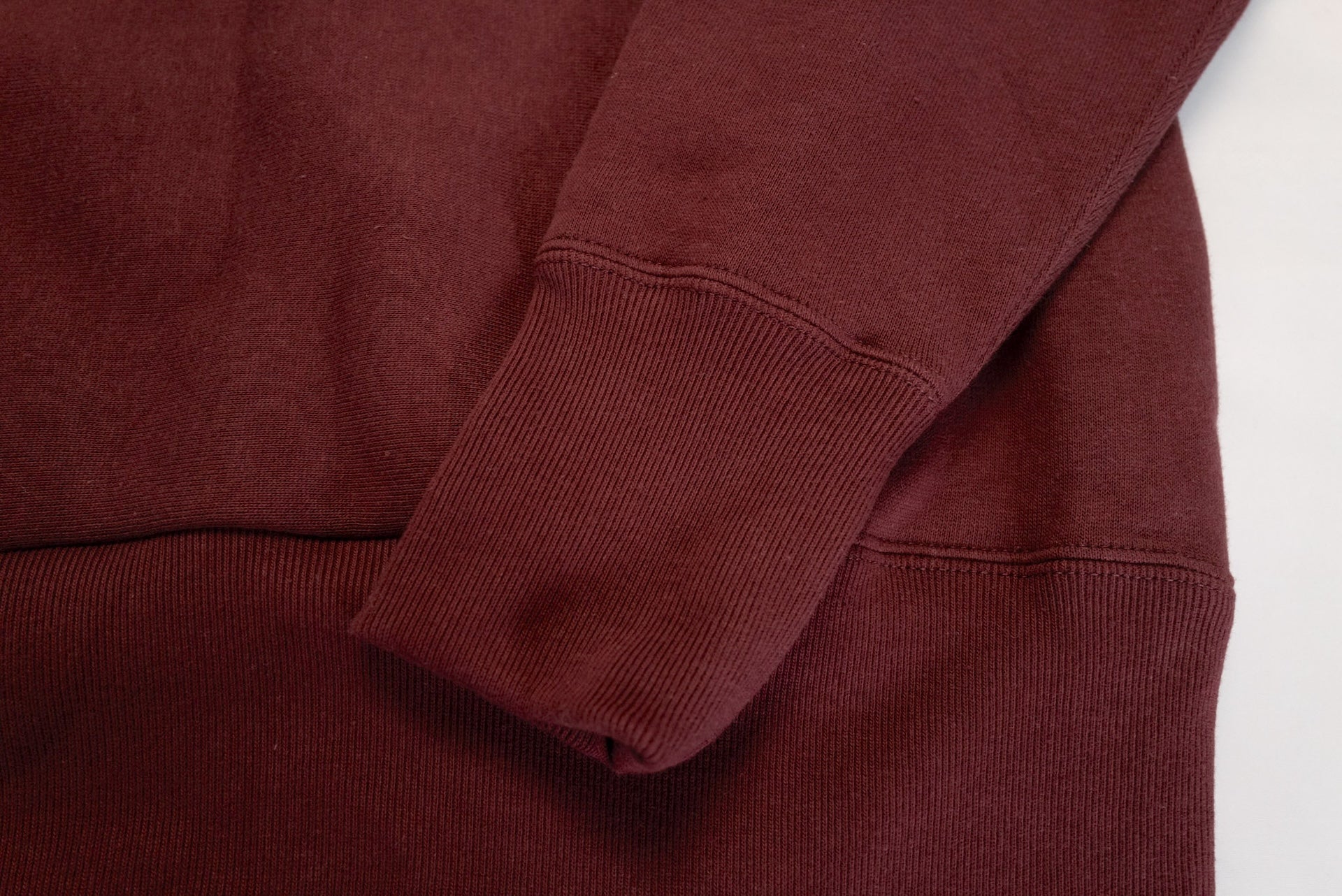 The Strike Gold x CORLECTION 12oz Loopwheeled Pull Over (Burgundy)