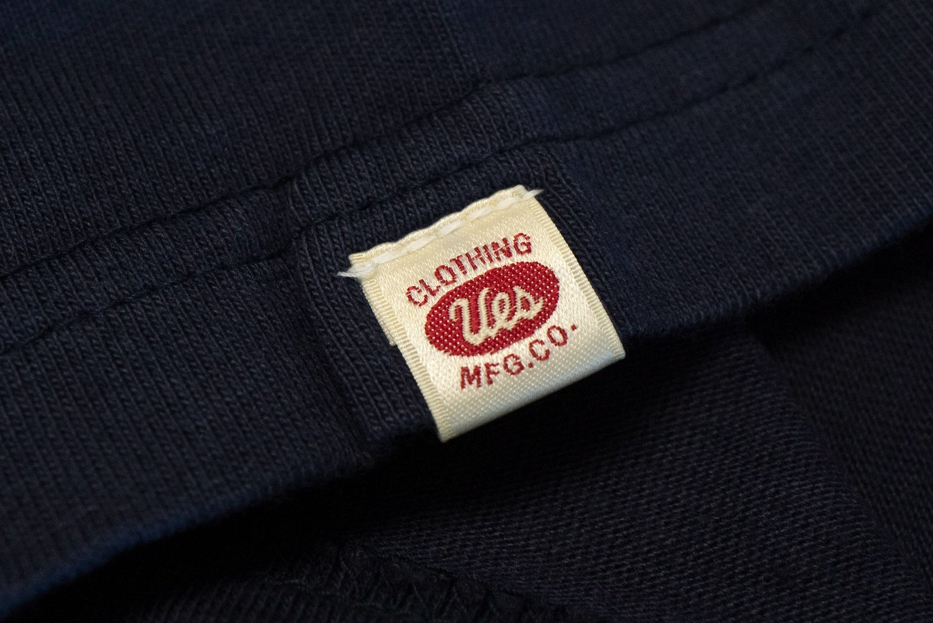 UES 7oz "Suvin Cotton" Plain Pocket Tee (Navy)