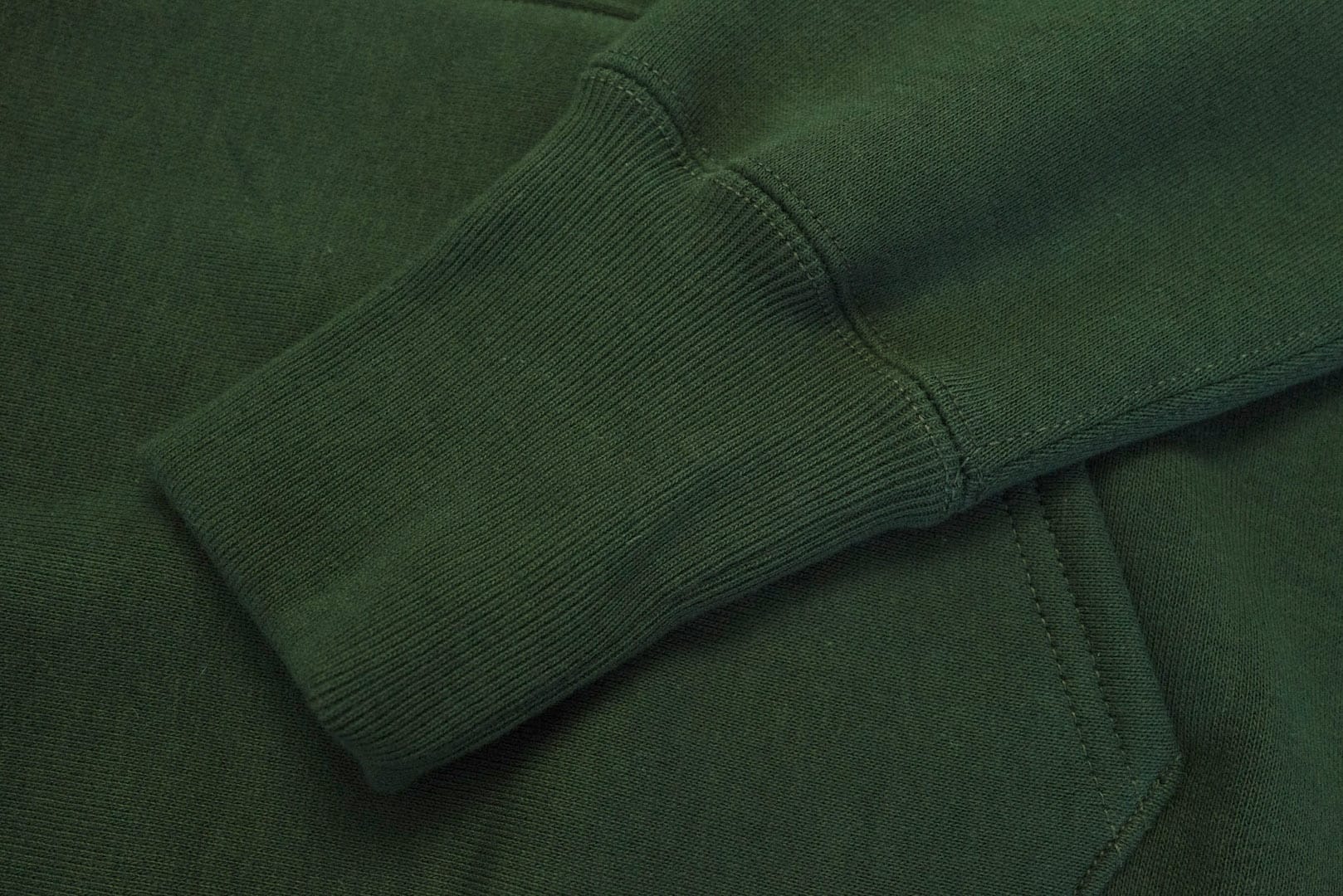 The Strike Gold x CORLECTION 12oz Loopwheeled Pull Over (Forest Green)