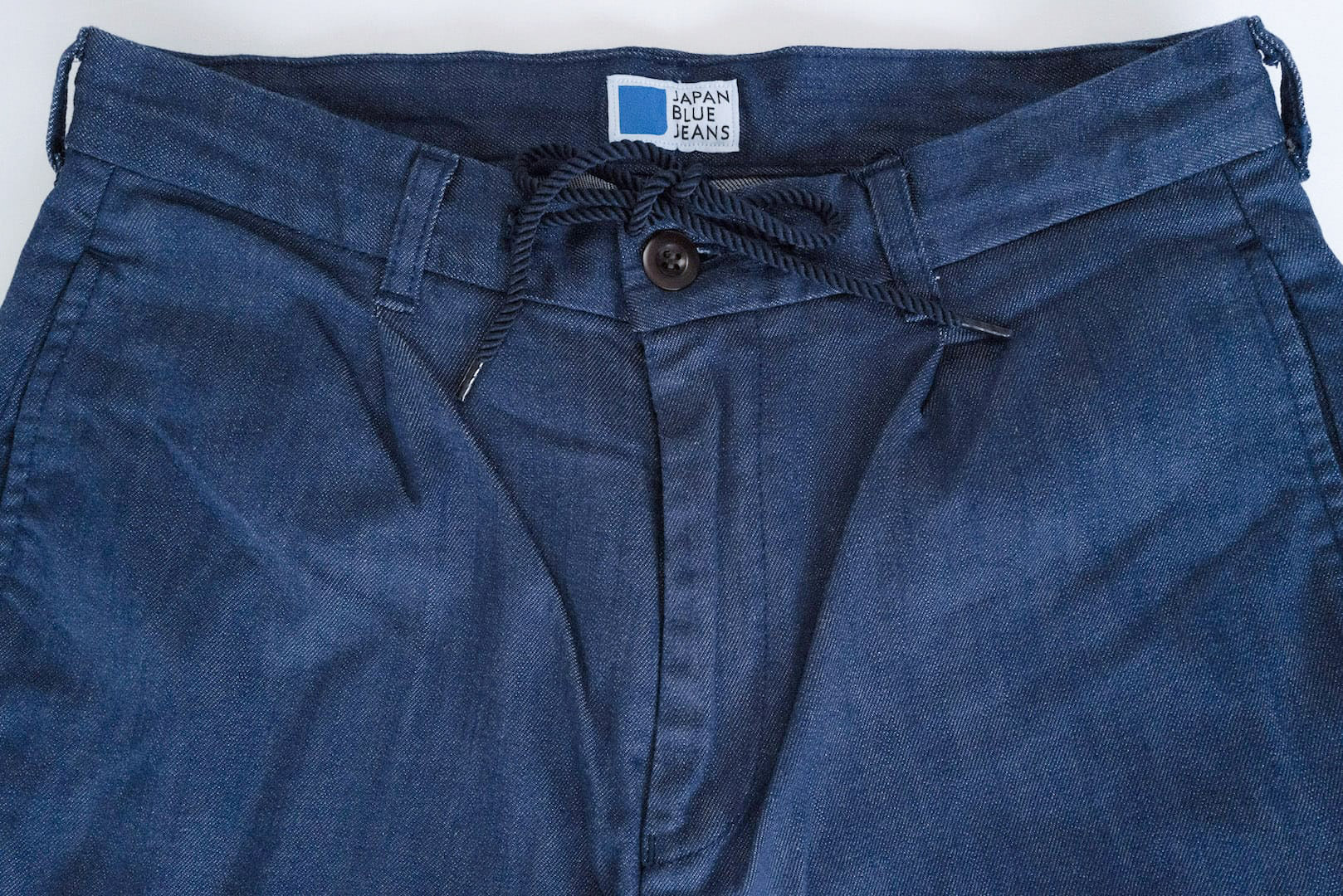 Japan Blue 10oz "Shin" Denim Easy Pants (Genuine Indigo)