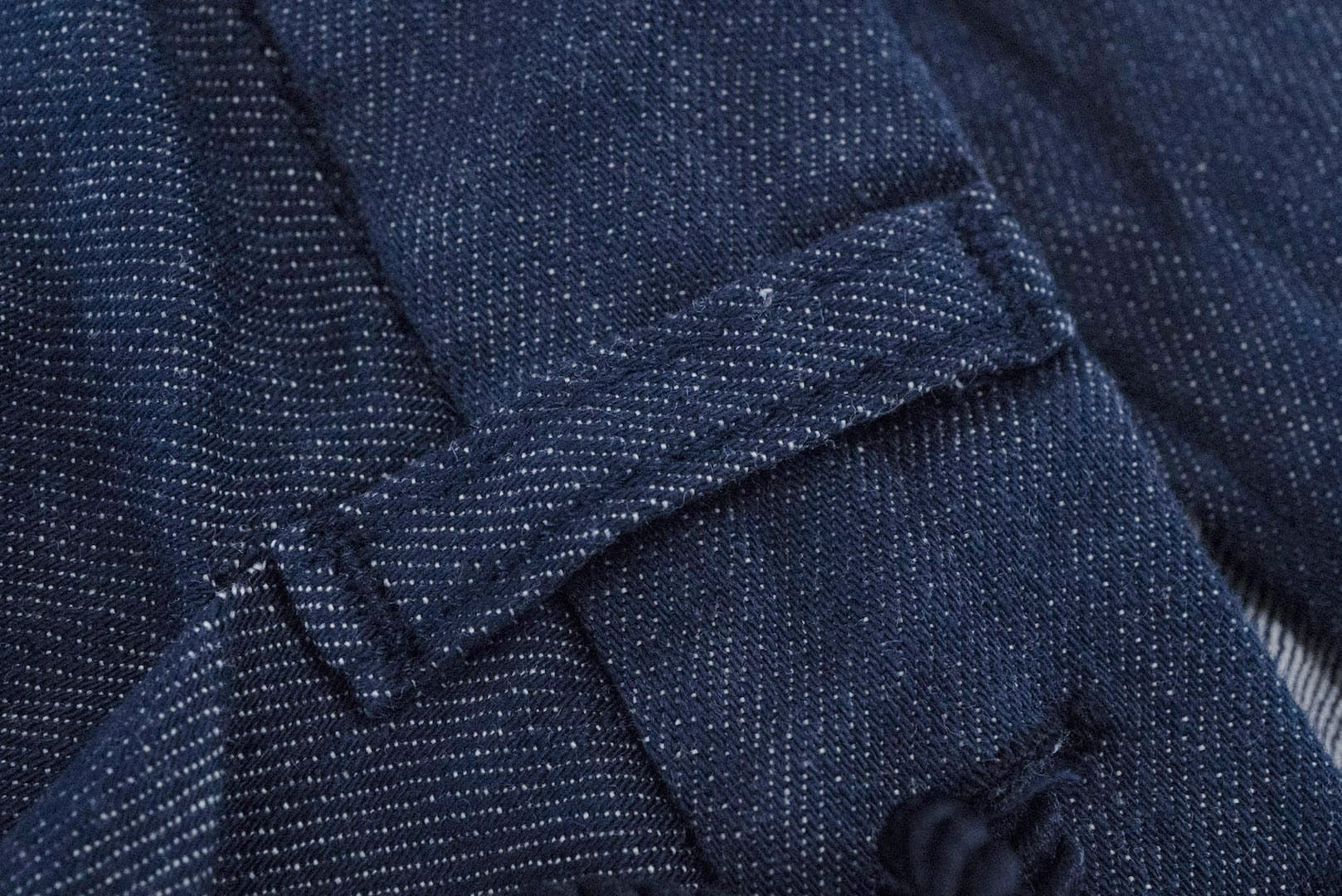 Japan Blue 10oz "Shin" Denim Easy Pants (Genuine Indigo)