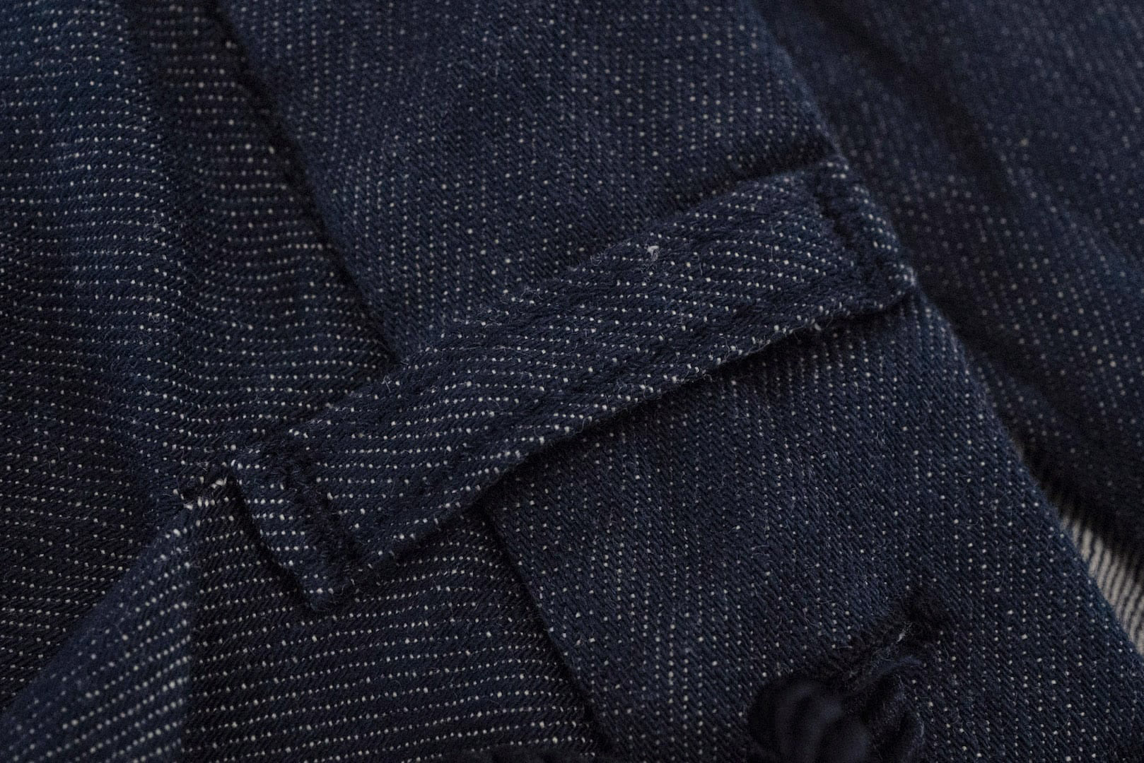 Japan Blue 10oz "Shin" Denim Easy Pants (Grand Indigo)