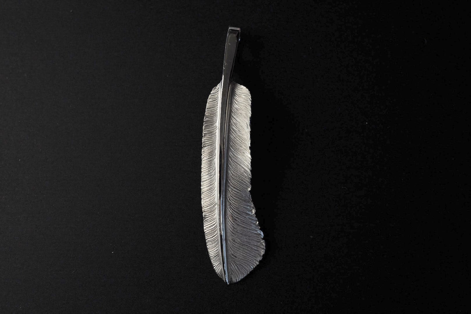 Legend "X-Large Feather" Silver Pendants