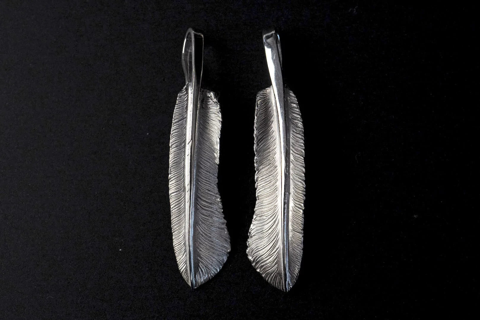 Legend "Medium Feather" Silver Pendant