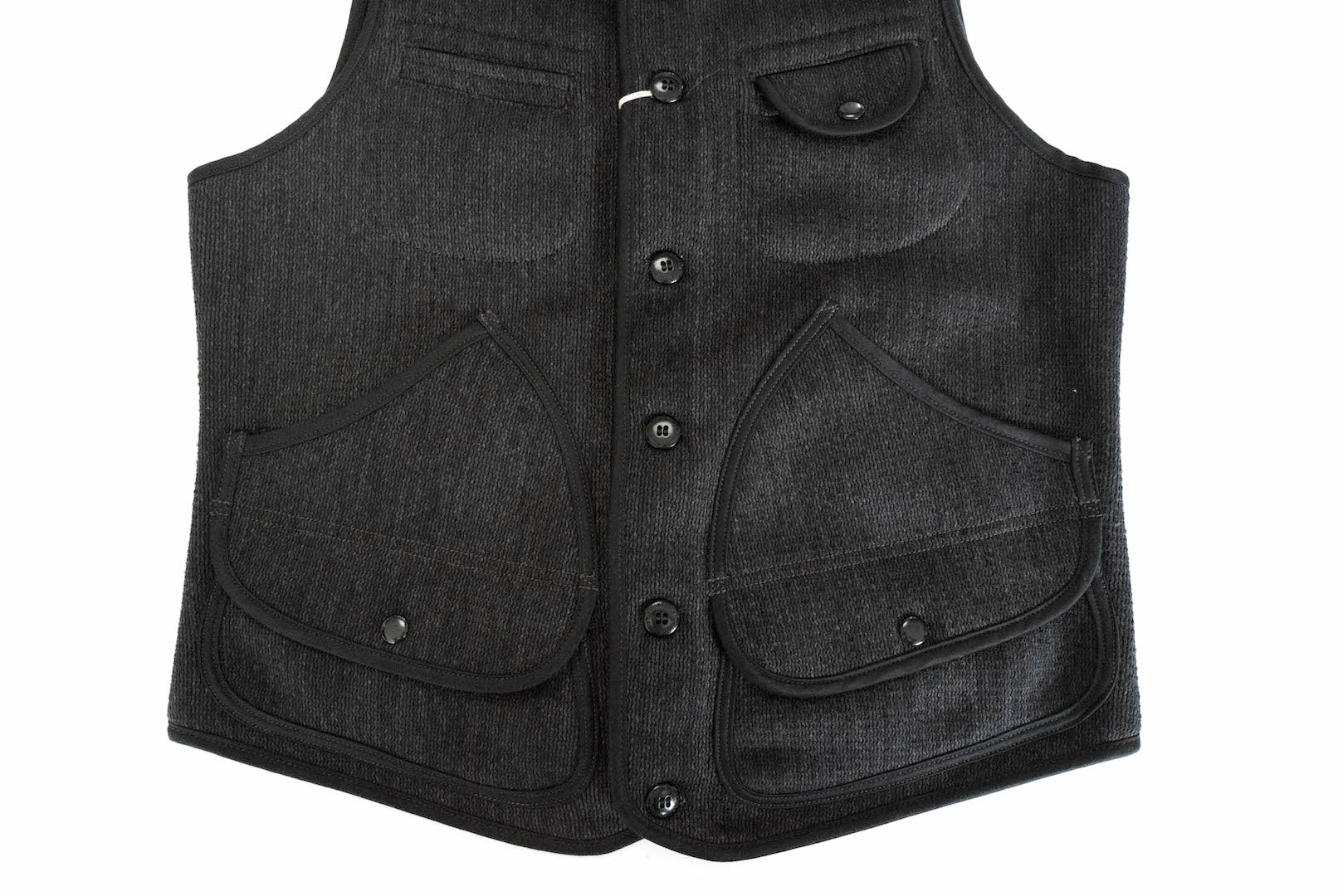 Freewheelers Bridgeport Hunting Vest (Charcoal Black)