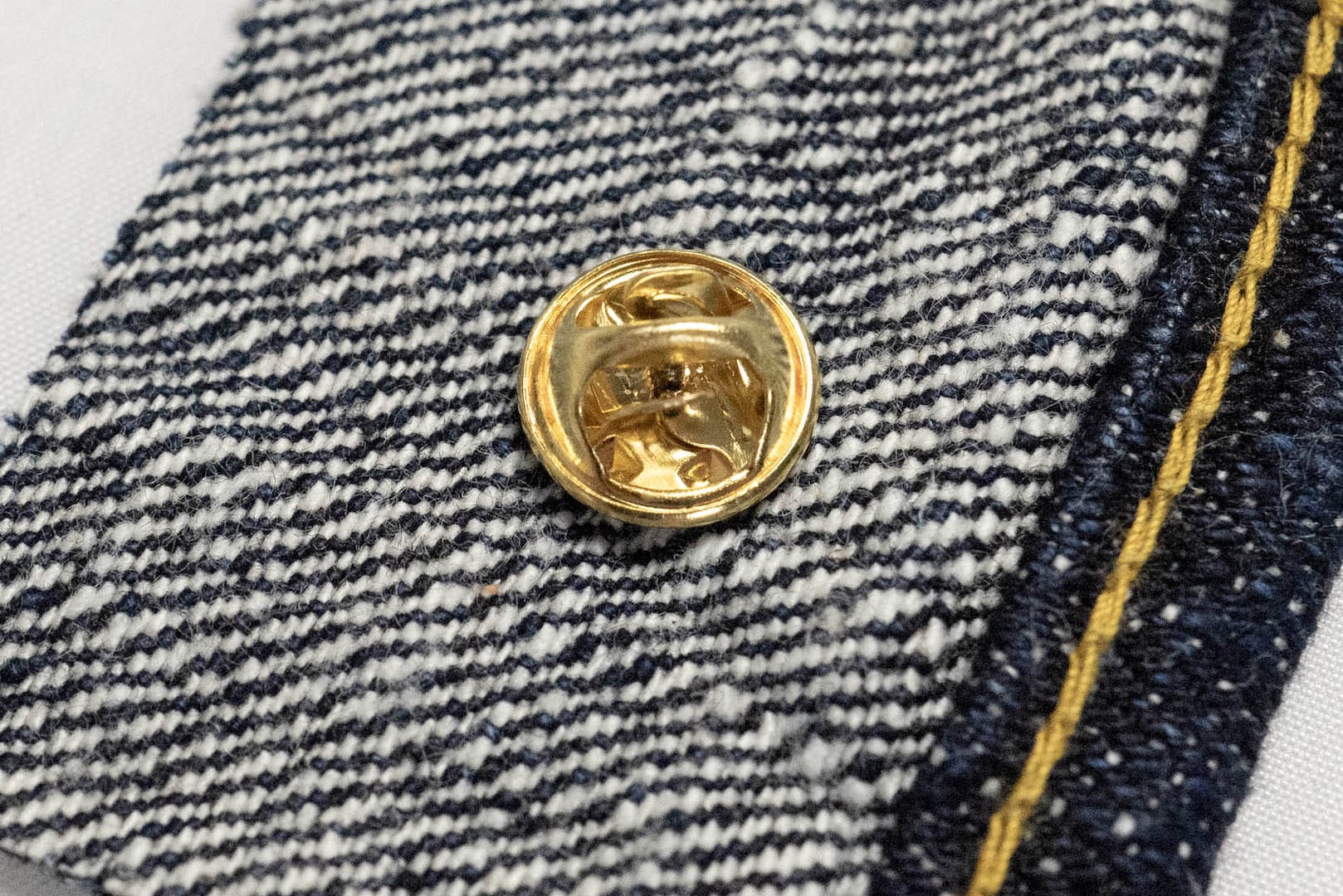 Samurai "Rivet" Button Pin