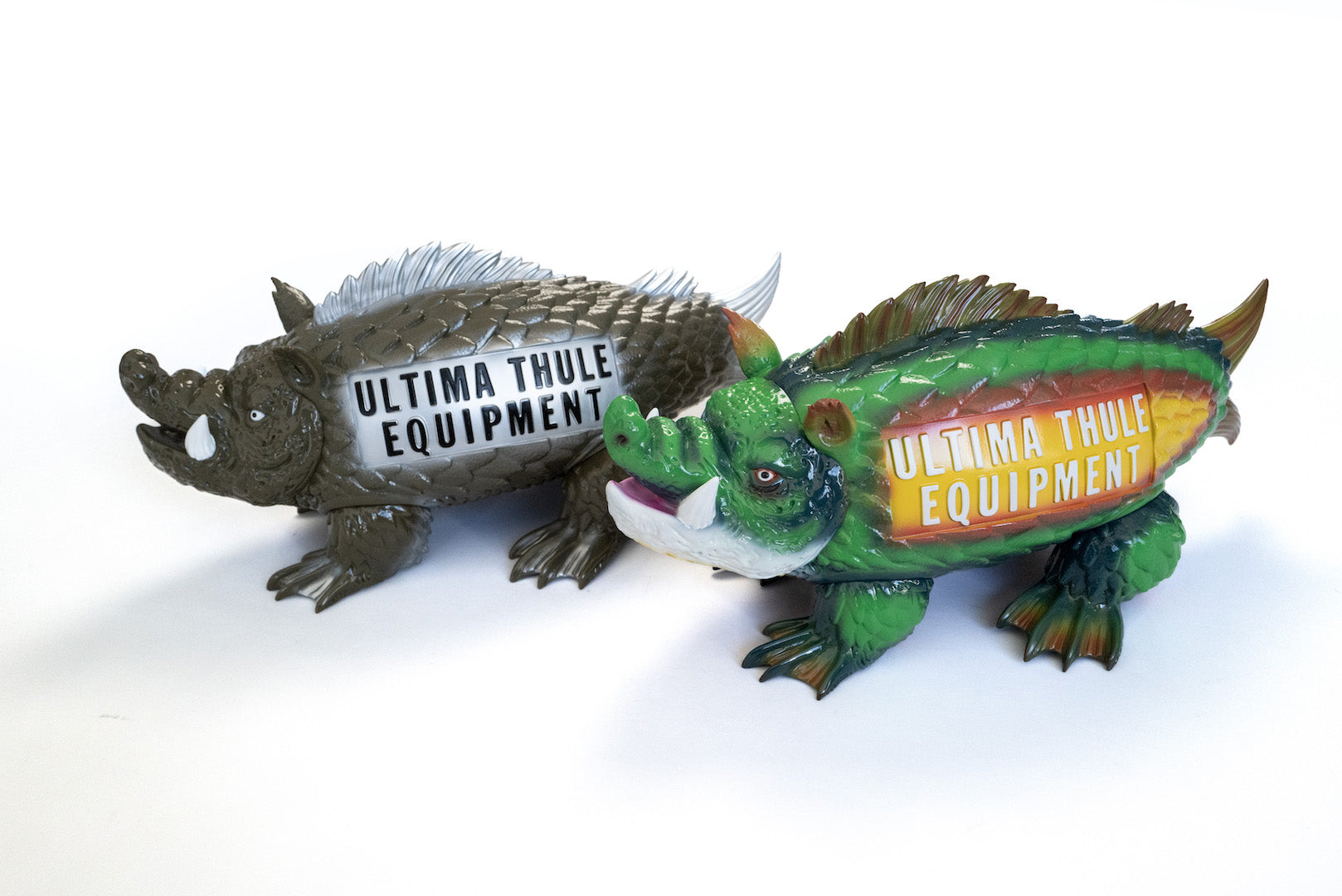 Ultima Thule by Freewheelers "Ancient Monster" PVC Toy (Olive)