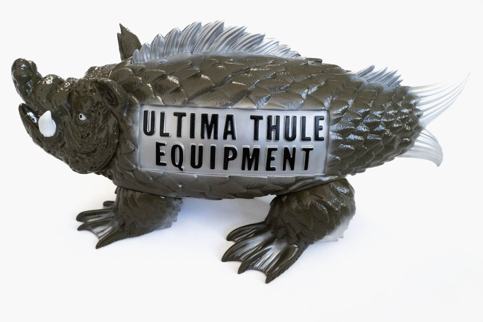 Ultima Thule by Freewheelers "Ancient Monster" PVC Toy (Olive)