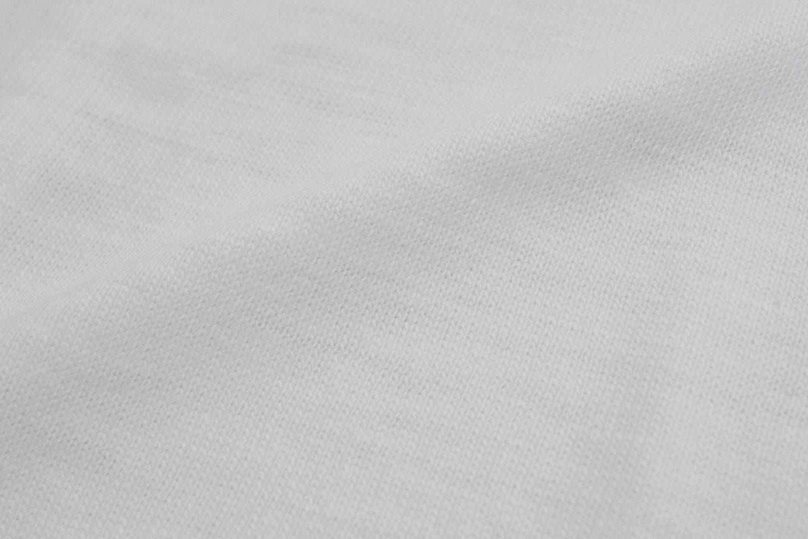 John Gluckow X Warehouse Co. 6oz Loopwheeled Plain Tee (White)