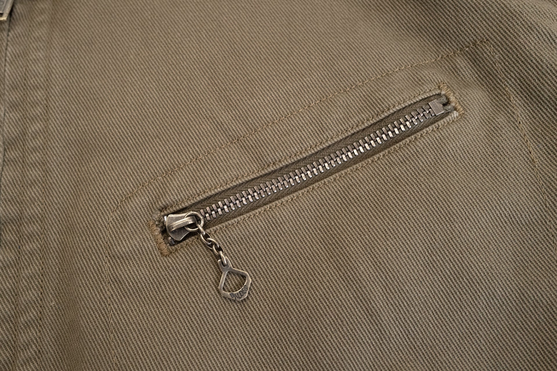 Stevenson Overall Co. 9.5oz Weapon Twill 'Dapper' Work Jacket (Khaki Beige)