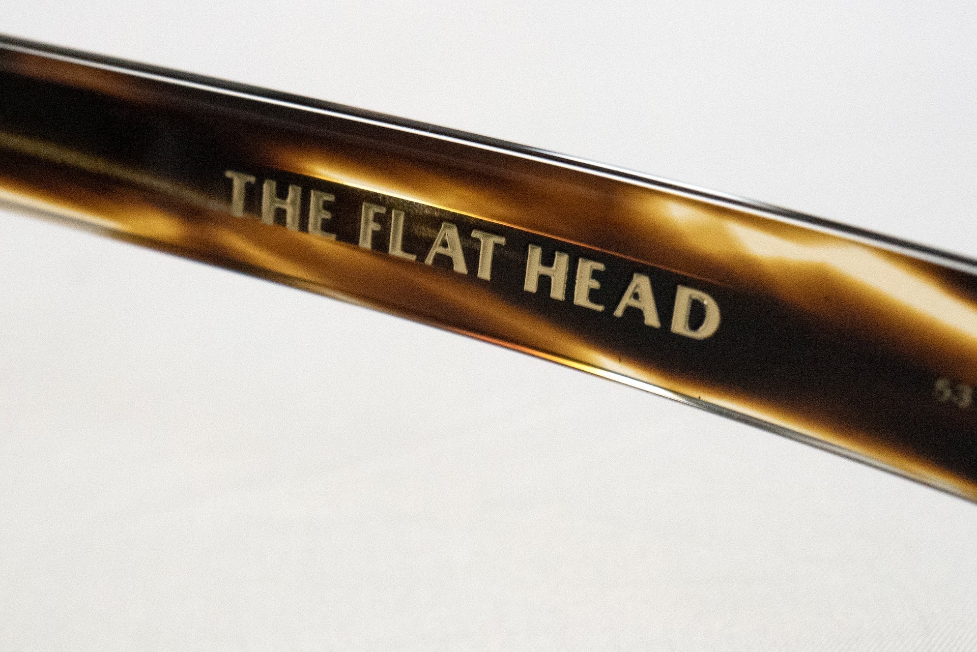 The Flat Head "Mid-Century" Acetate Sunglasses (Brown Tortoiseshell)