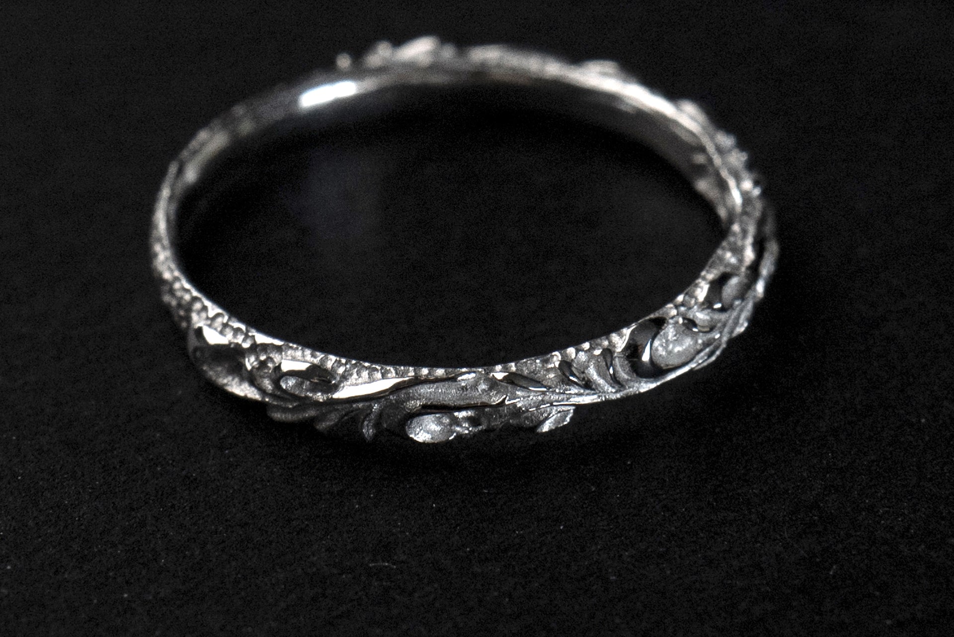 Legend Extra Small "Flora" Silver Ring