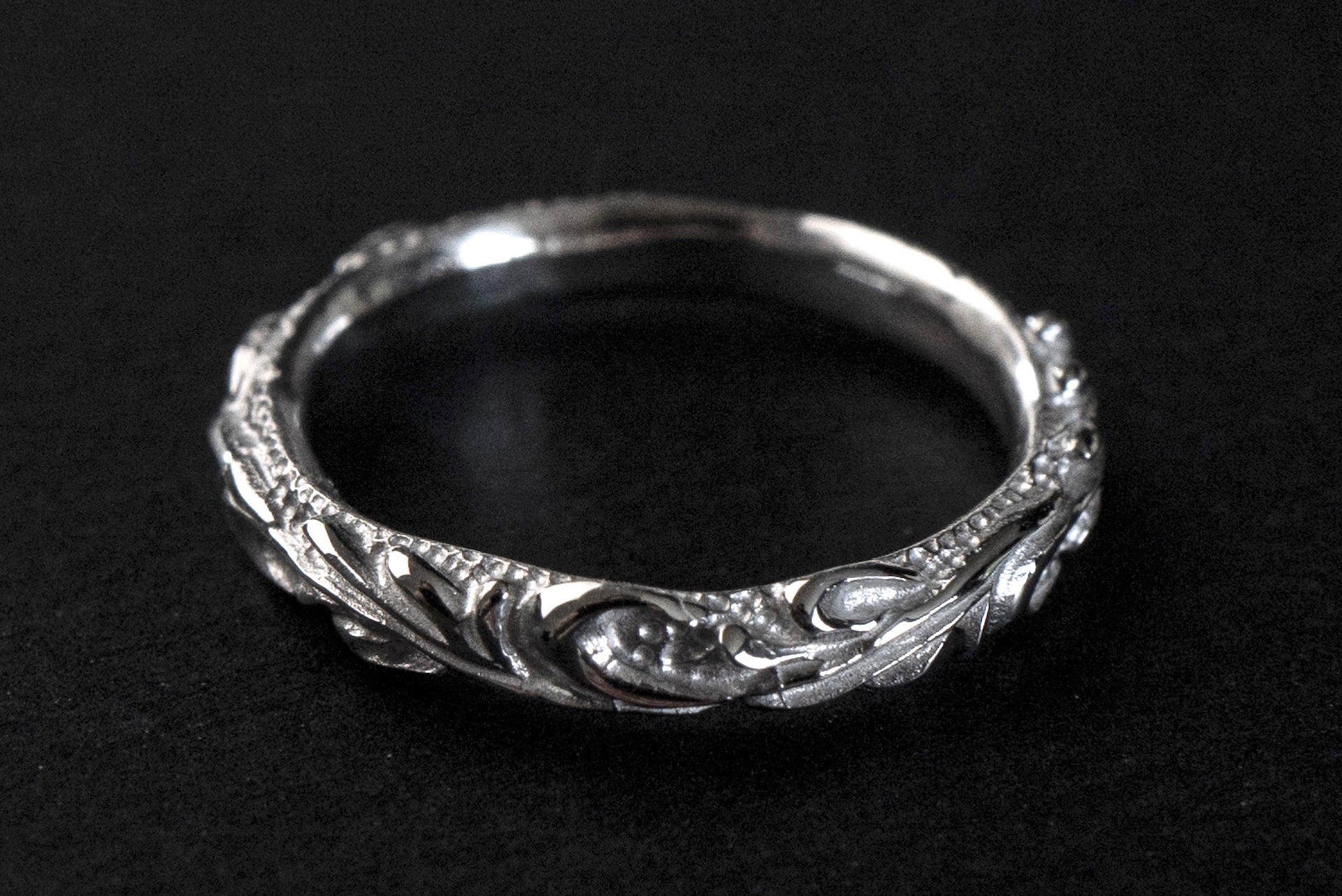 Legend Small "Flora" Silver Ring