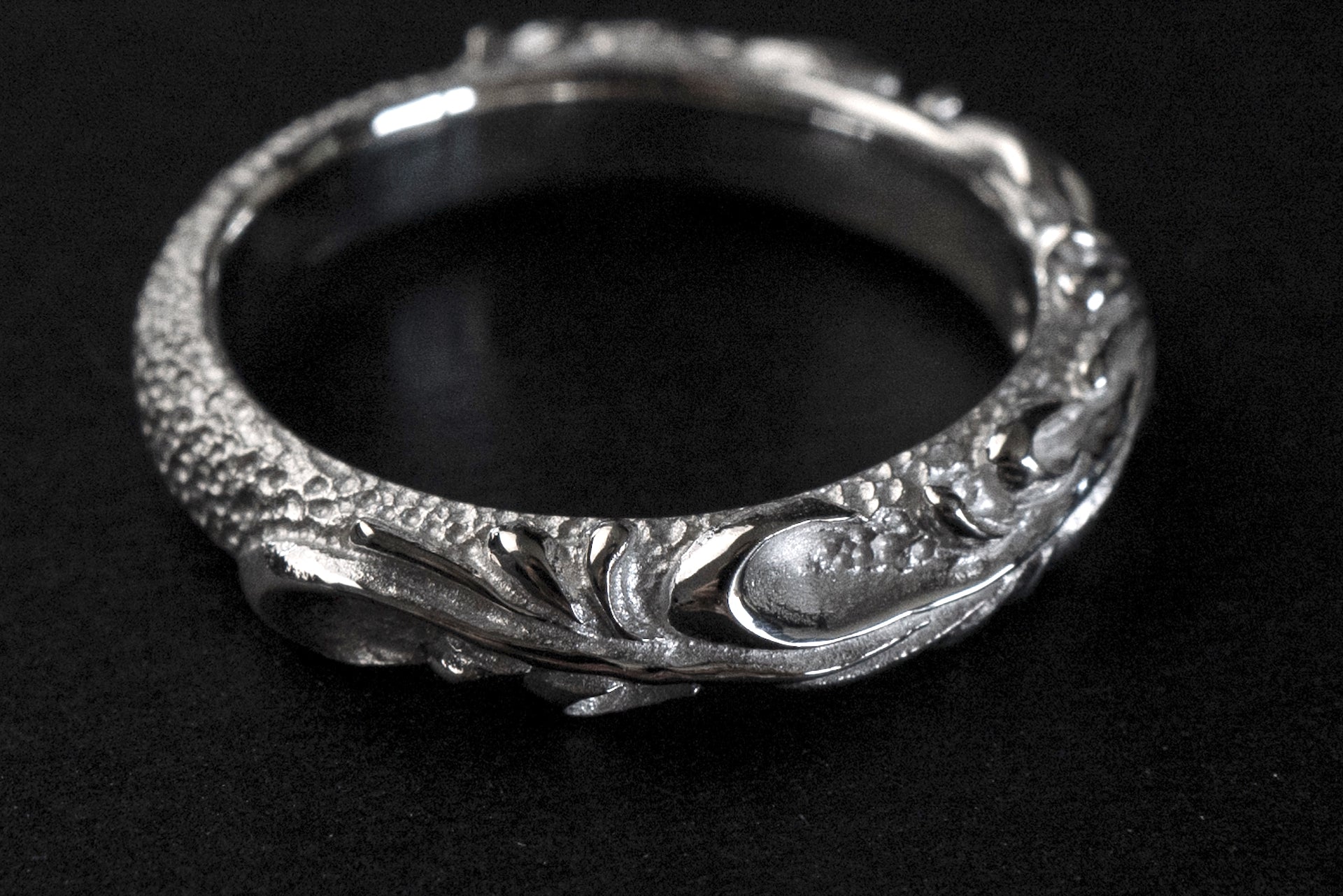Legend Medium "Flora" Silver Ring