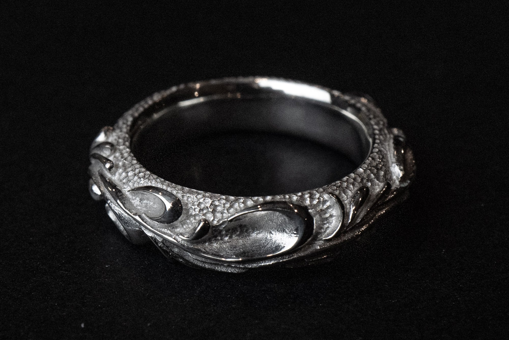 Legend Large "Flora" Silver Ring