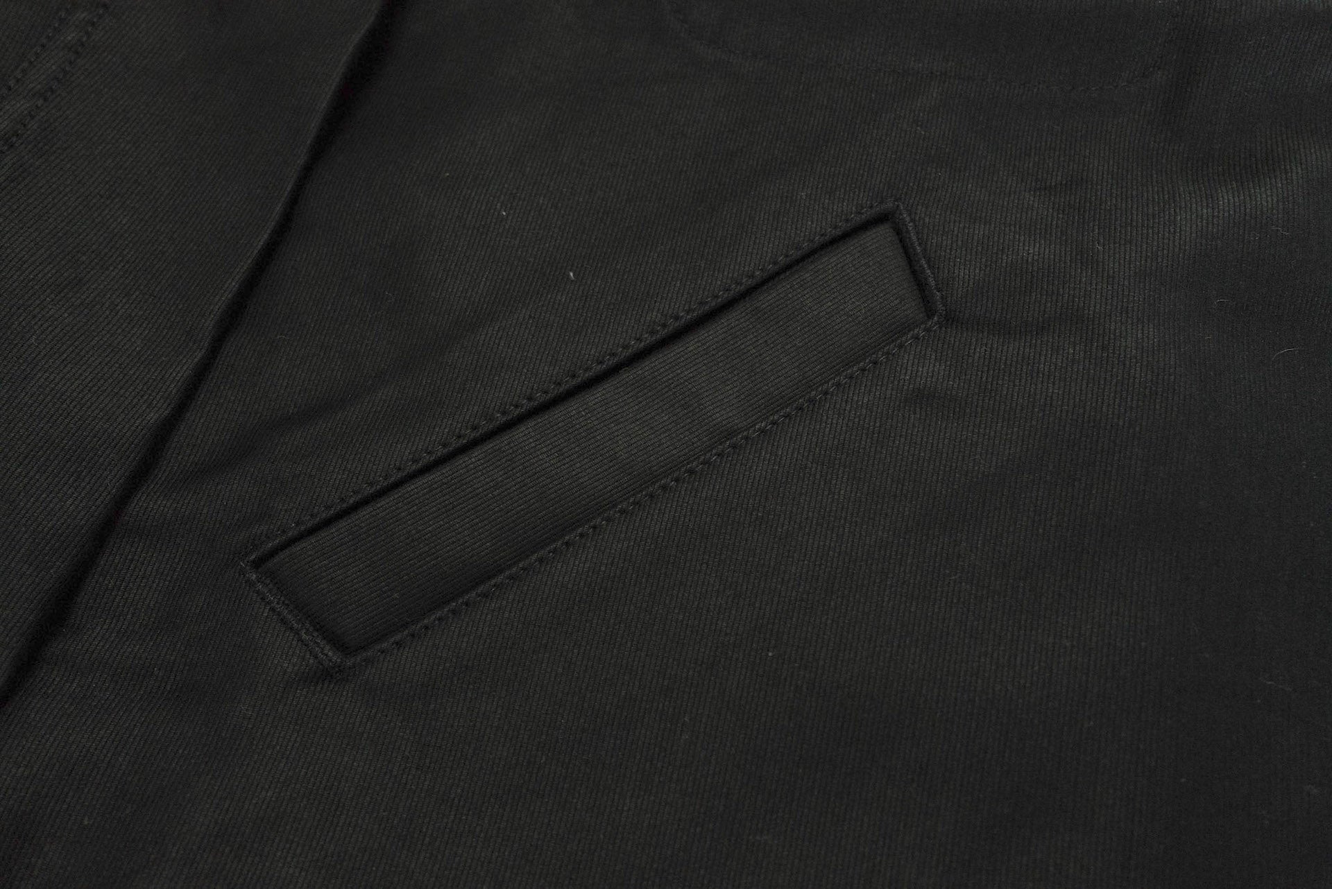 Unique Garment Heavyweight Jungle Cloth 'Utility' Jacket (Black)