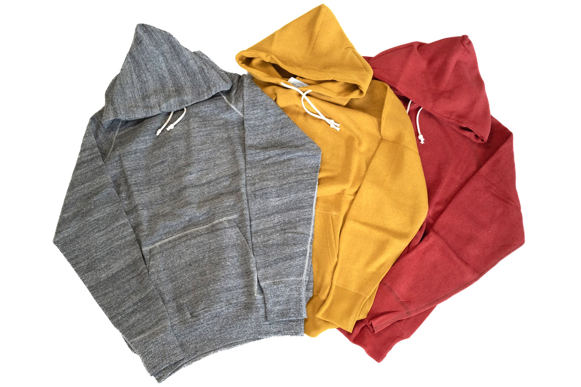 Denime X Warehouse Co Lot.262 10oz Loopwheeled Pull Over (Red)