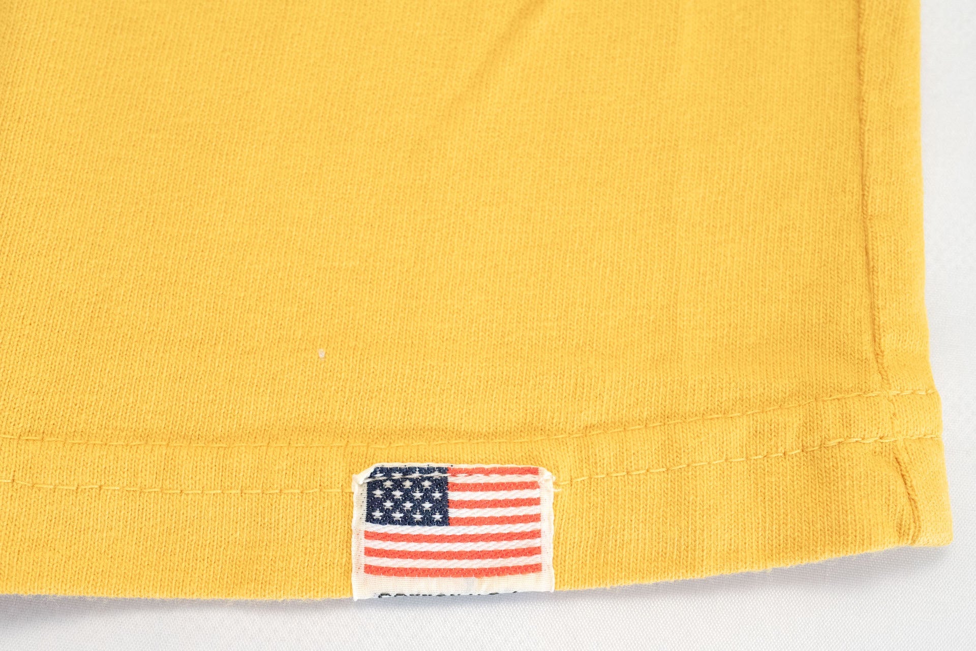 Studio D'Artisan 7oz 'USA Cotton' Loopwheeled Tee (Yellow)