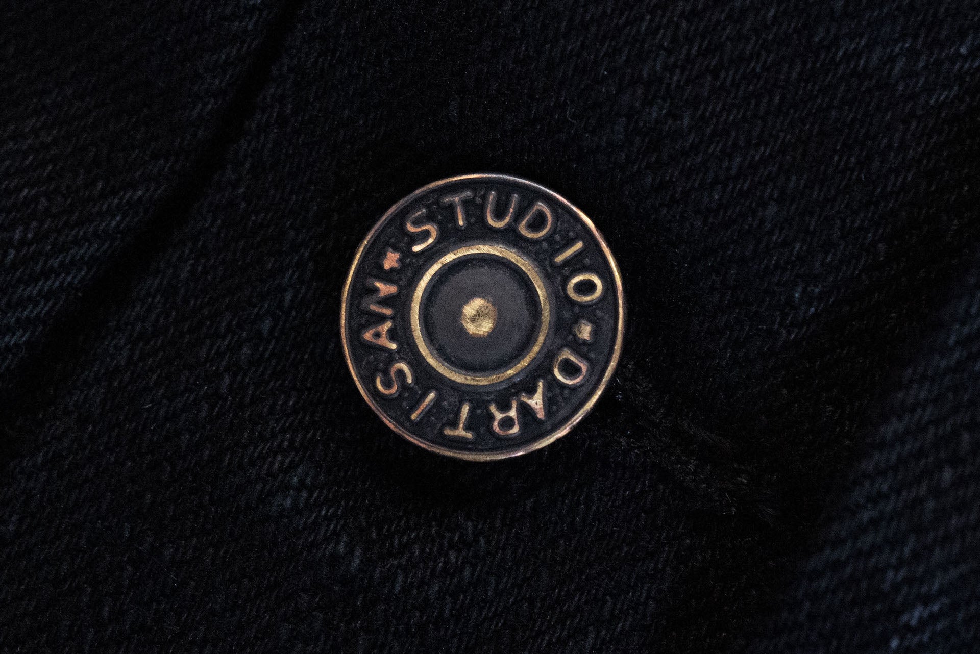 Studio D'Artisan 14oz "Kurozome" Ultimate-Black Type 2 Denim Jacket