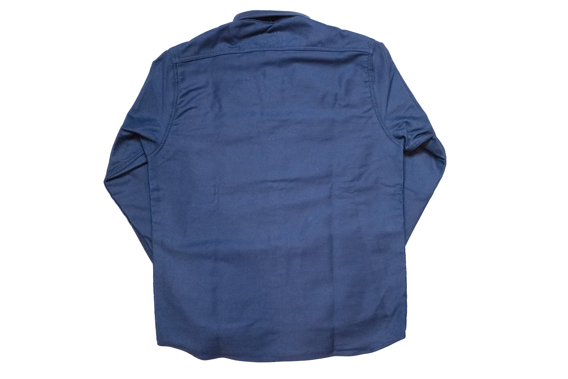 Unique Garment 'Deck Master' Moleskin C.P.O Jacketed Shirt (Royal Blue)
