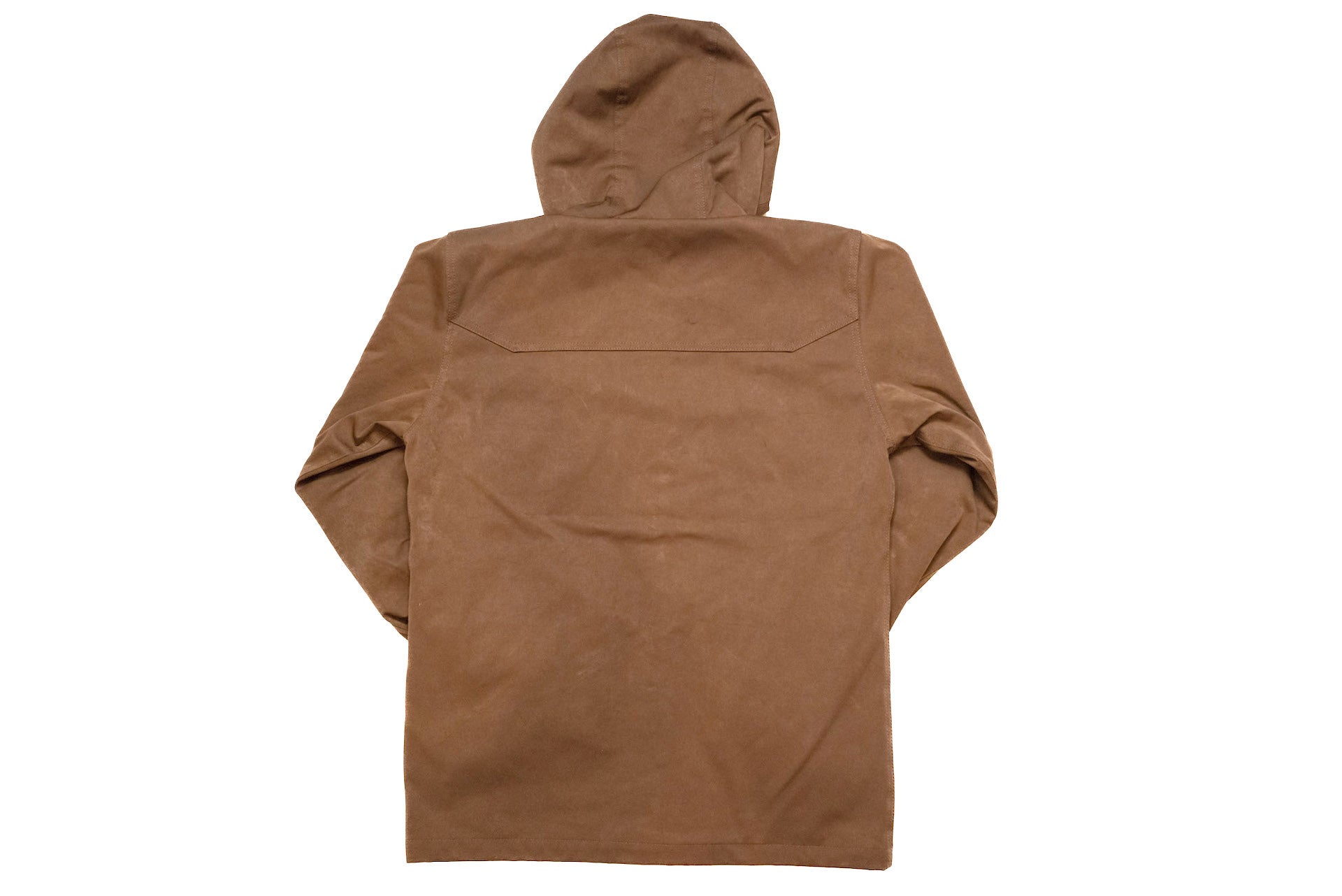 Unique Garment Suede-Touch 'Bird View' Mountain Parka (Brown)