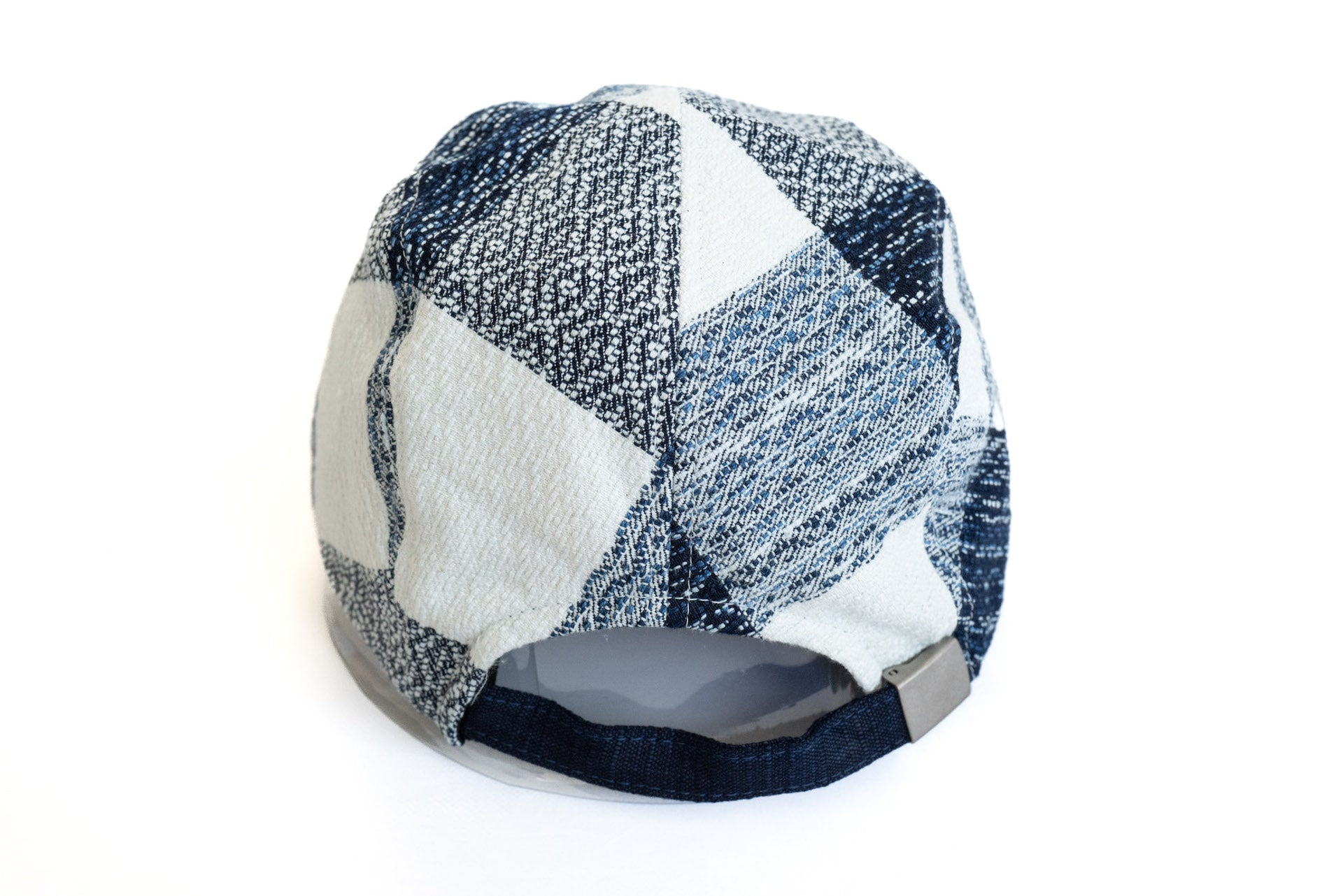 Samurai Natural Indigo Sashiko 5 Panels Cap (Breaking Dawn)