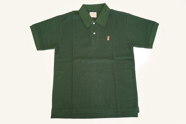 Boncoura Heavyweight Polo Shirt (Green) - CORLECTION