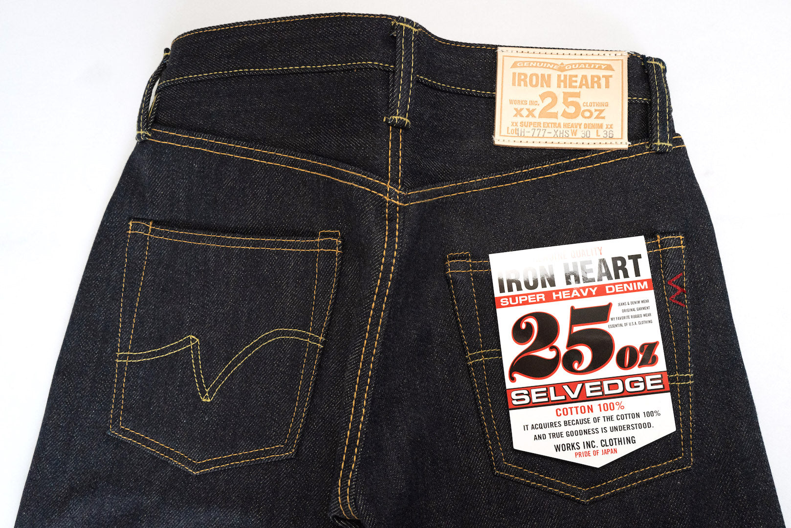 Iron Heart 777-XHS 25oz Denim (Super Slim Tapered Fit)