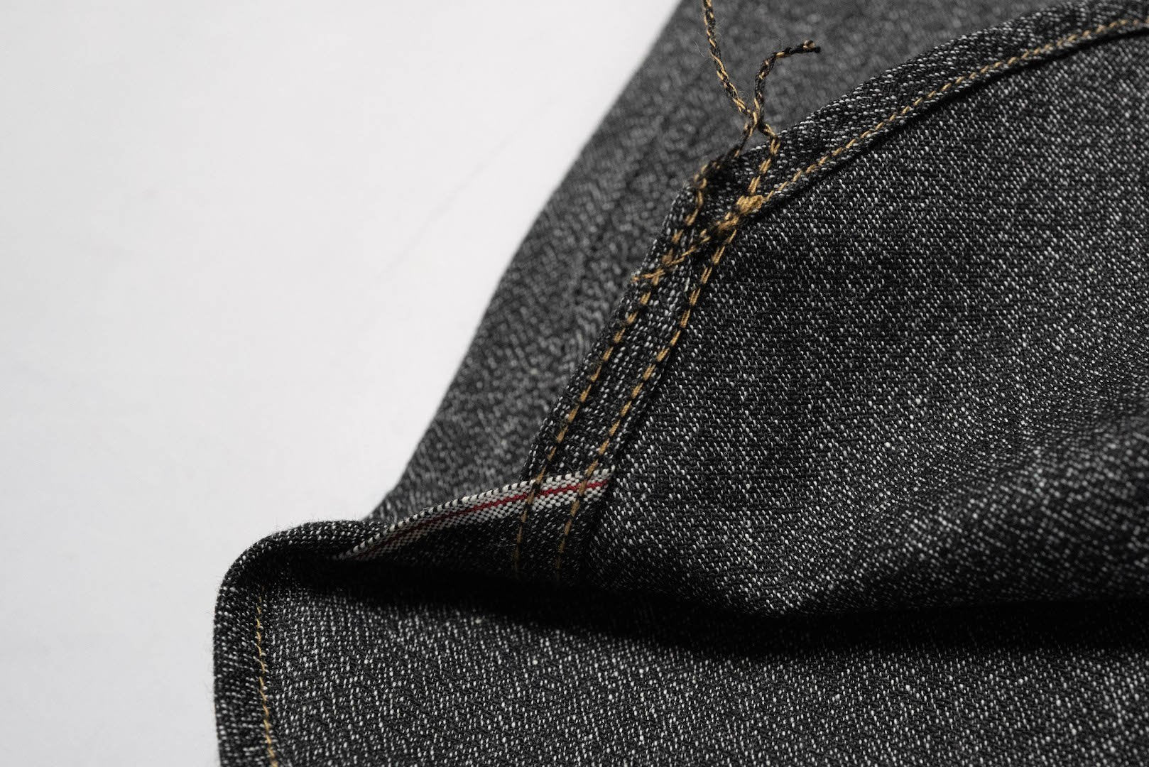 Freewheelers 8oz "Neal" Selvage Chambray Shirt ‘25 Version (Black Pepper)