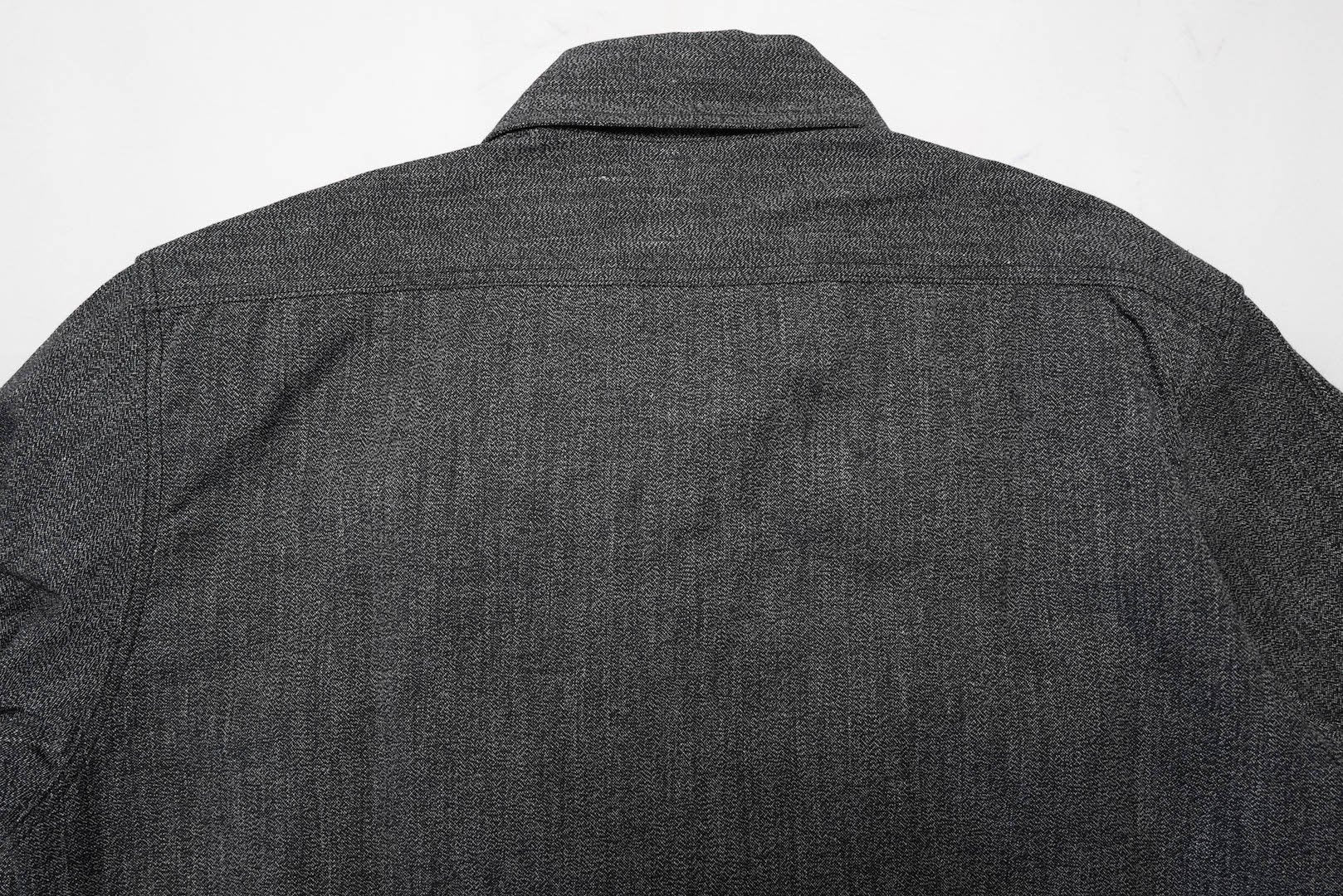 Freewheelers 8oz "Neal" Selvage Chambray Shirt ‘25 Version (Black Pepper)