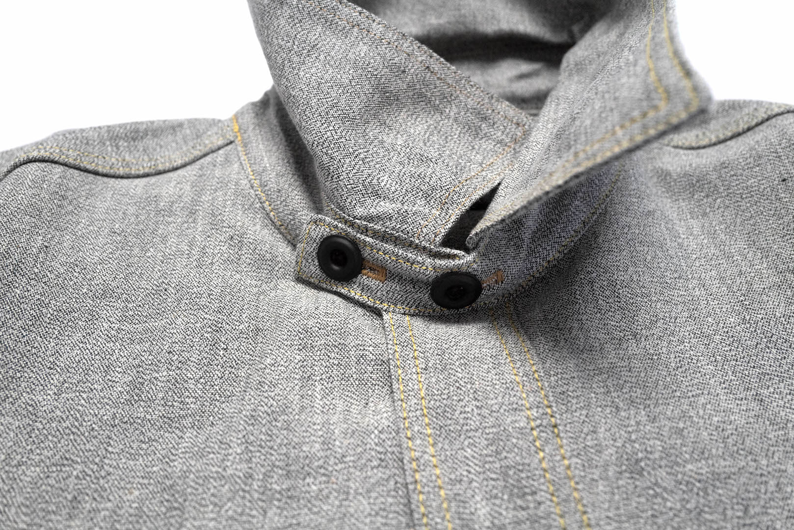 Freewheelers 8oz "Neal" Selvage Chambray Shirt ‘25 Version (White Pepper)