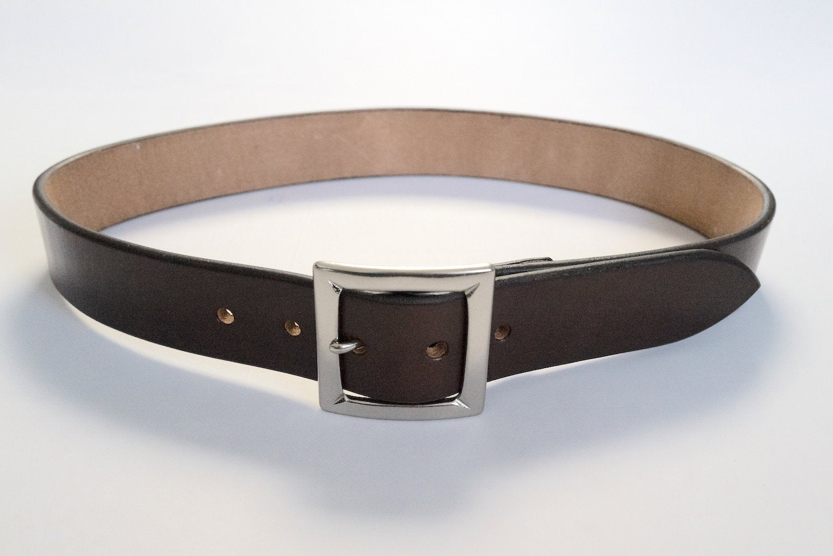 ●DOFFJASON● Cowhide Garrison Belt BROWN DJ24FWCBT001BRN Garrison' Cowhide Belt (Brown) – Unique Garment
