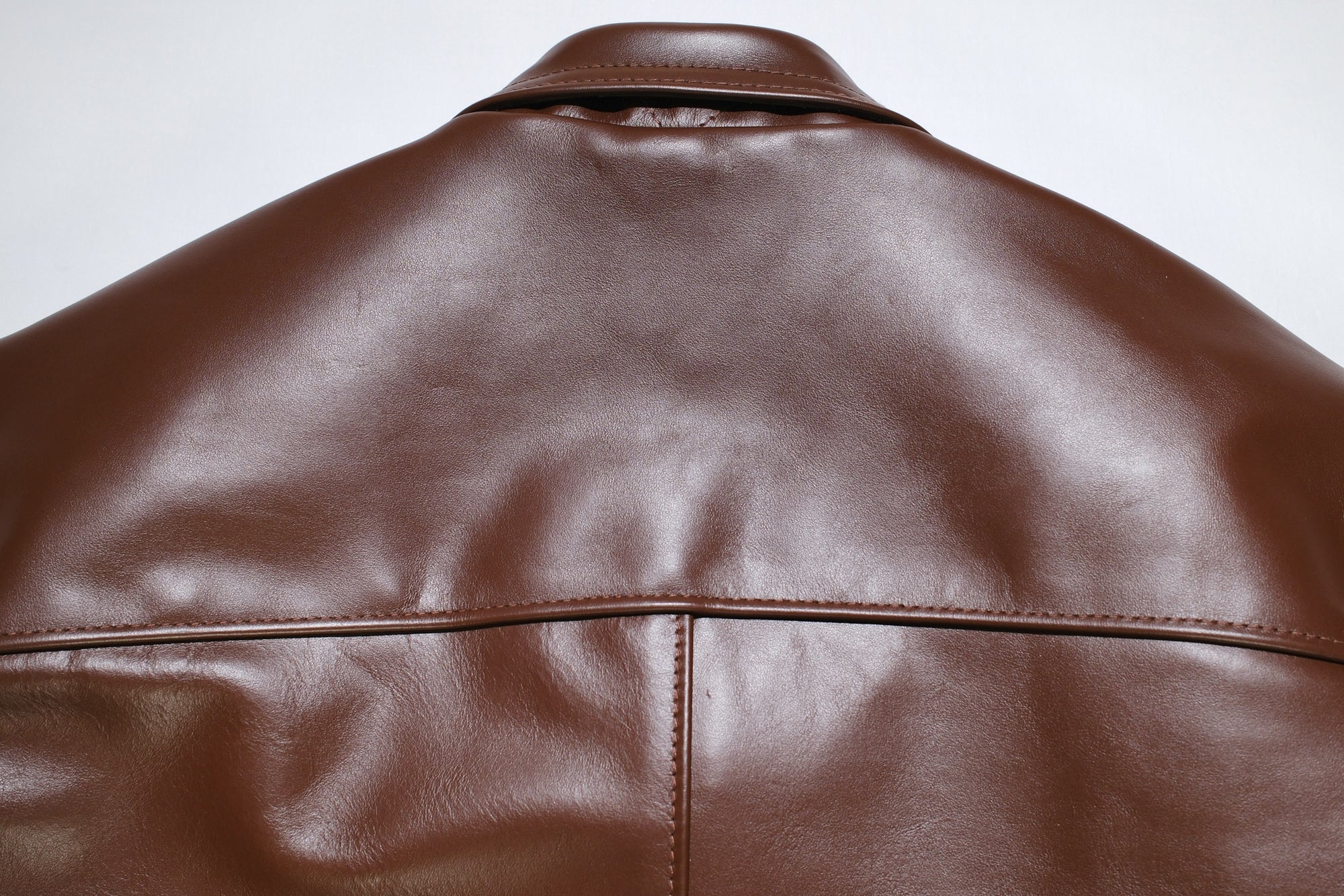 Lewis Leathers NO.386 “Lumber” Horsehide Jacket (Brown)
