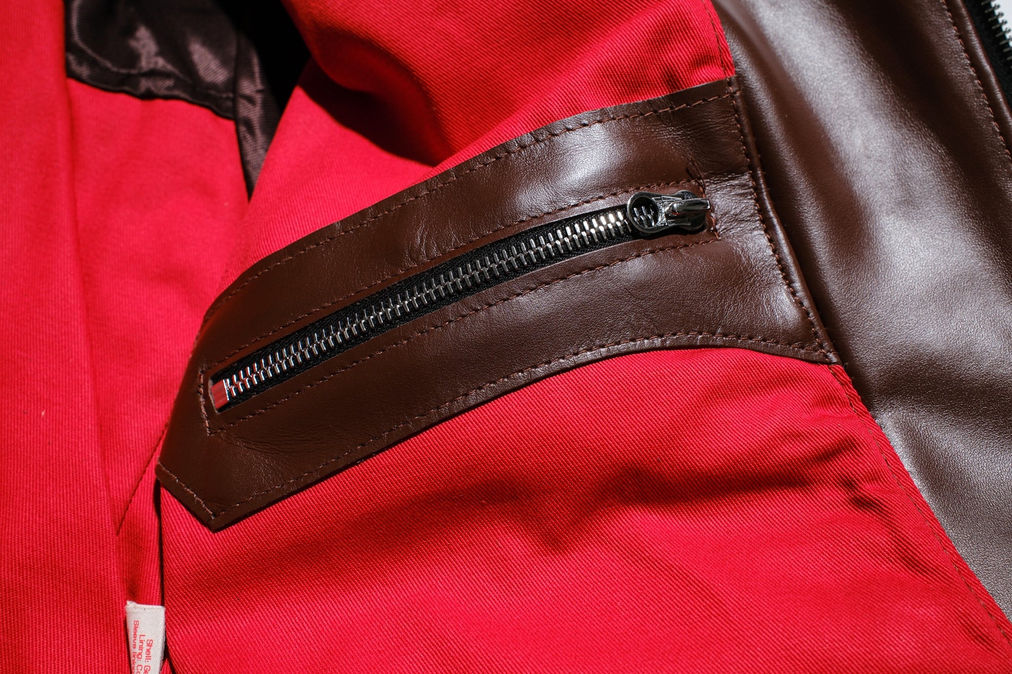 Lewis Leathers NO.386 “Lumber” Horsehide Jacket (Brown)