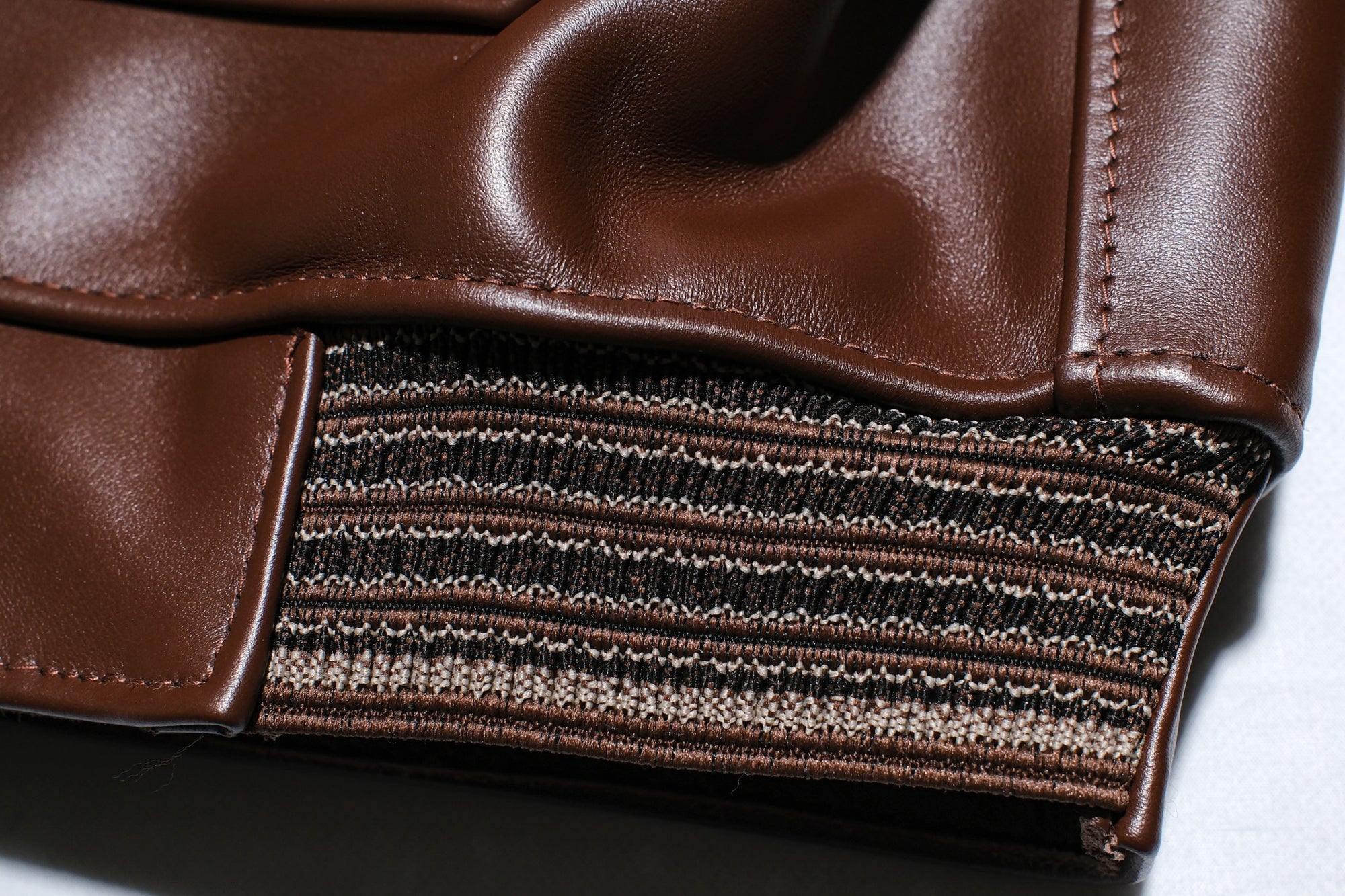Lewis Leathers NO.386 “Lumber” Horsehide Jacket (Brown)