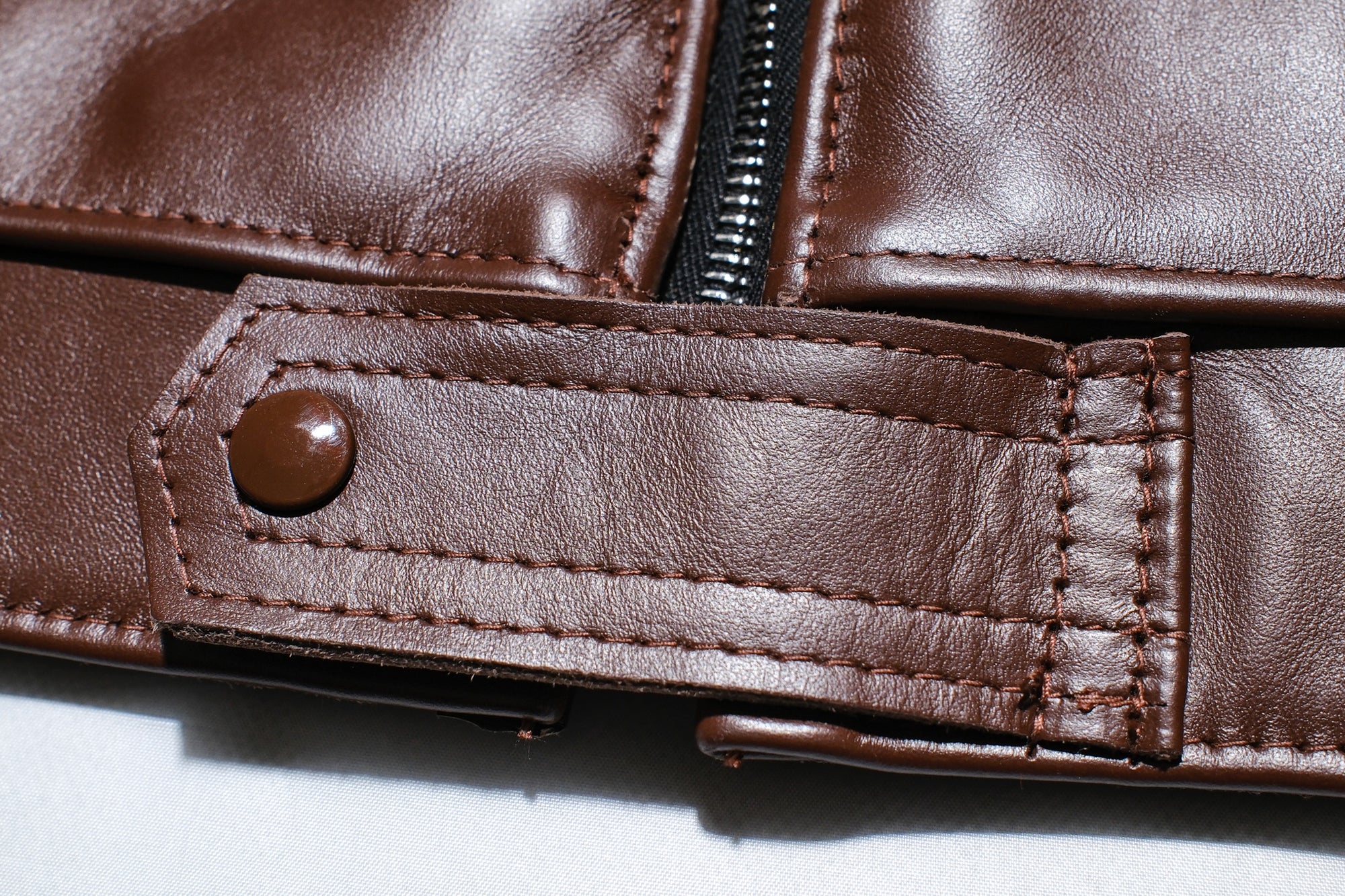 Lewis Leathers NO.386 “Lumber” Horsehide Jacket (Brown)