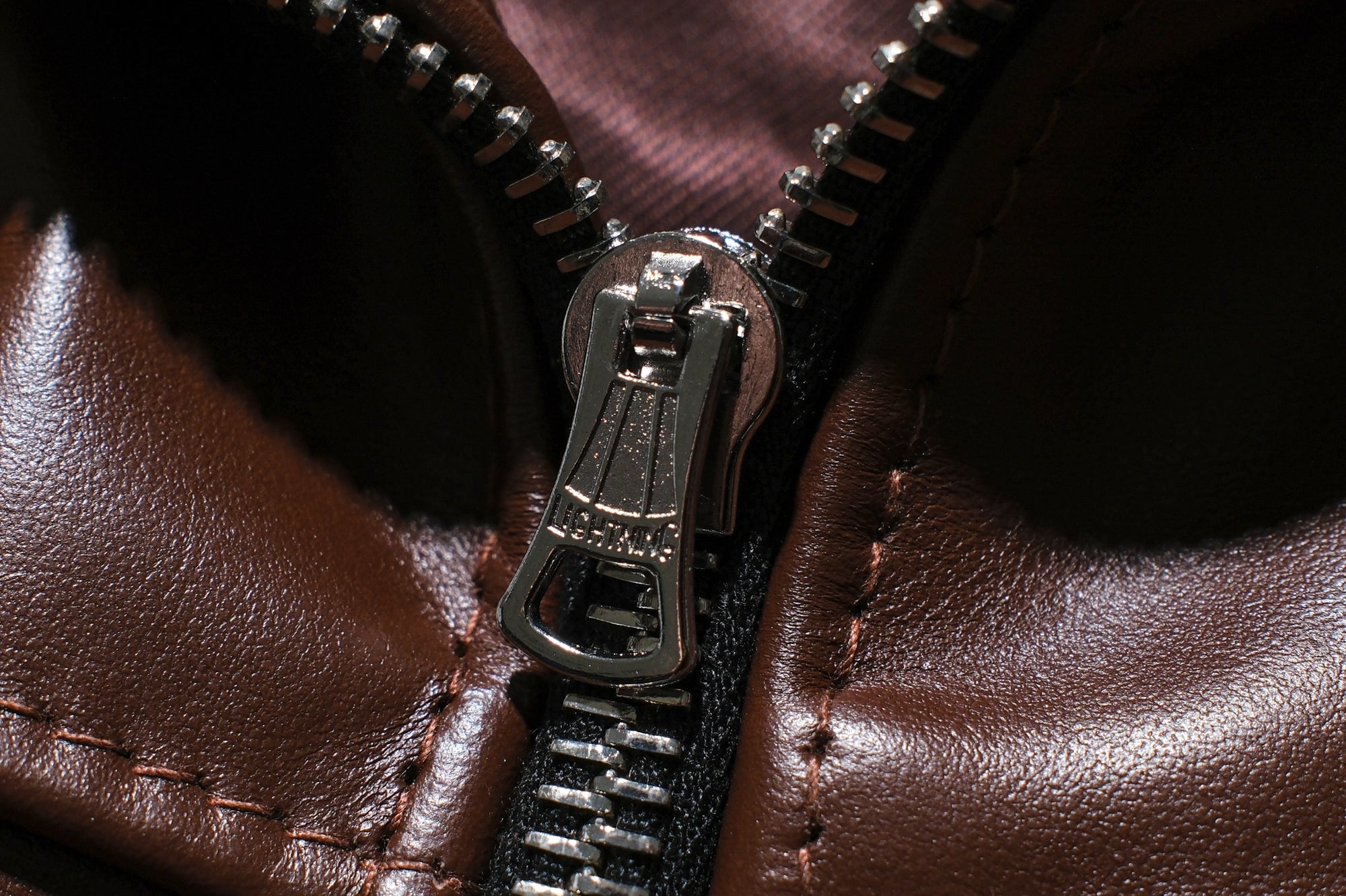 Lewis Leathers NO.386 “Lumber” Horsehide Jacket (Brown)