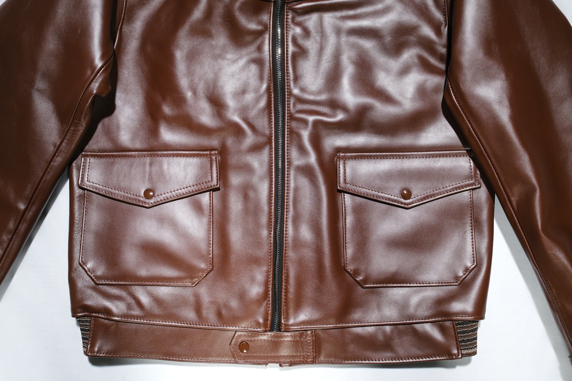 Lewis Leathers NO.386 “Lumber” Horsehide Jacket (Brown)