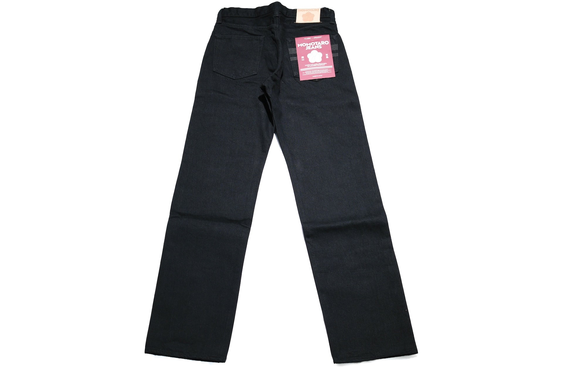 MOMOTARO JEANS 15.7oz "Black GTB" #Z101 Denim (Classic Straight fit)