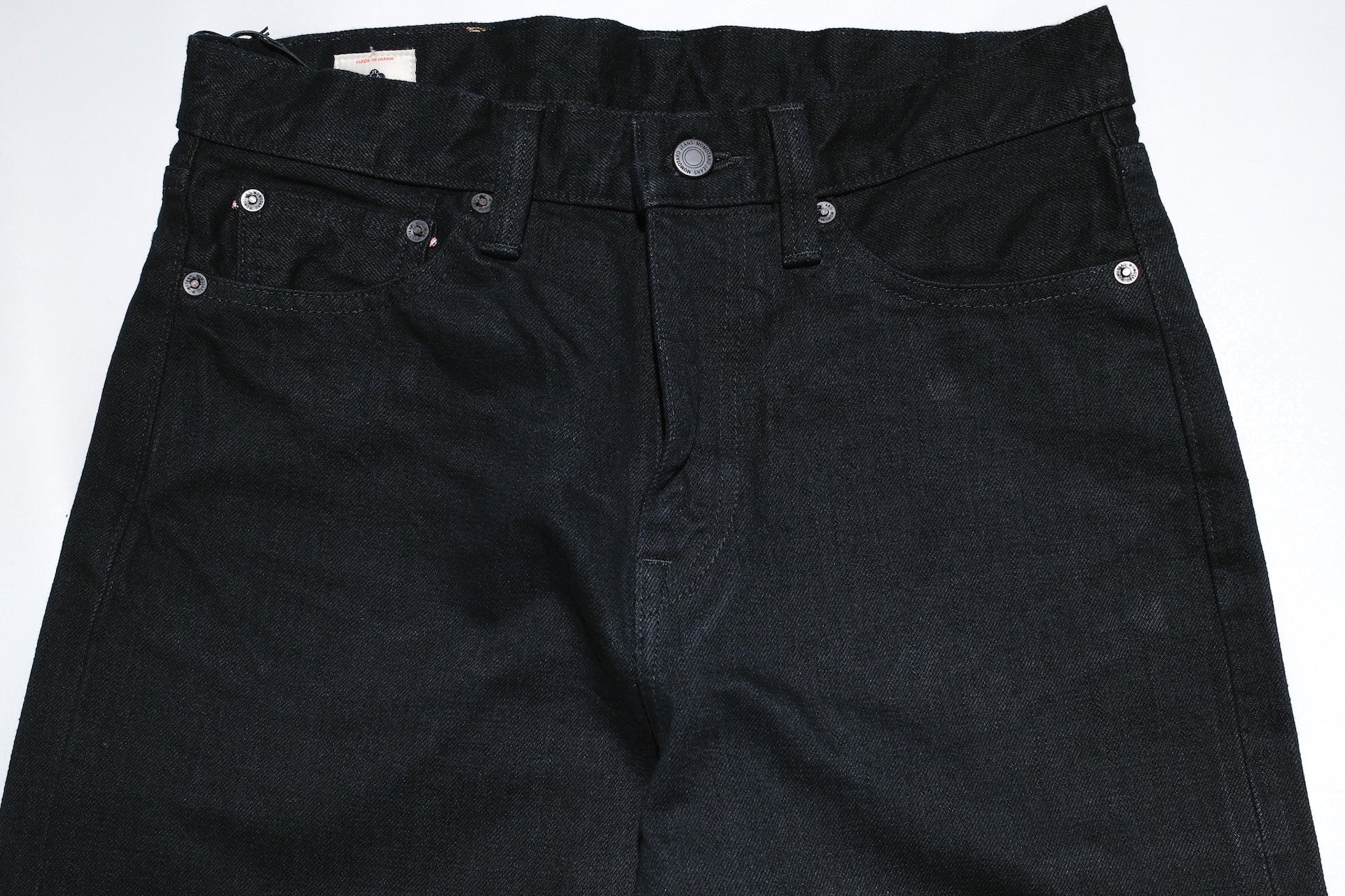 MOMOTARO JEANS 15.7oz "Black GTB" #Z101 Denim (Classic Straight fit)