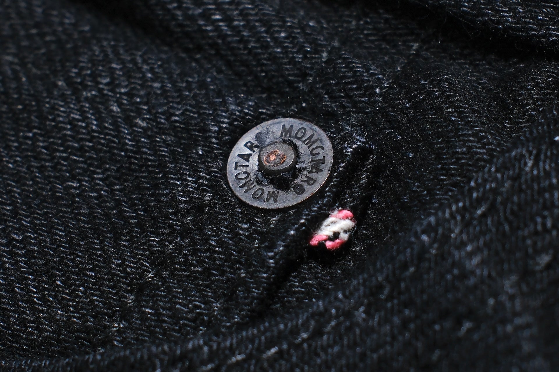 MOMOTARO JEANS 15.7oz "Black GTB" #Z101 Denim (Classic Straight fit)