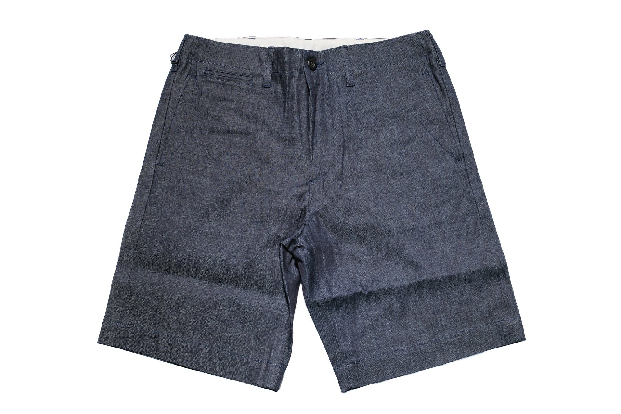 MOMOTARO JEANS 8oz “Tokuno Blue” Indigo Classic Denim Shorts